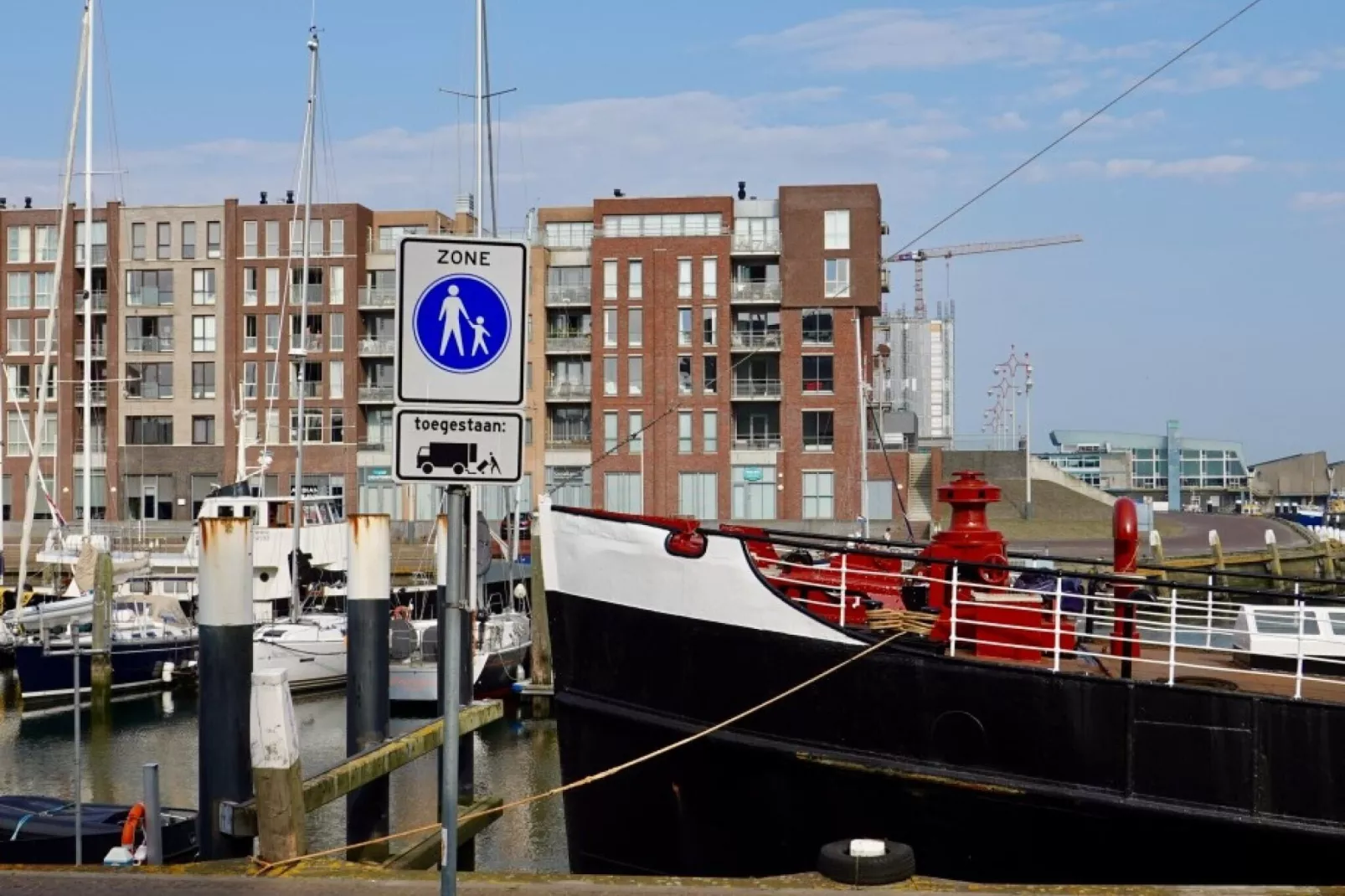 Scheveningen Harbour 16B-Gebieden zomer 1km
