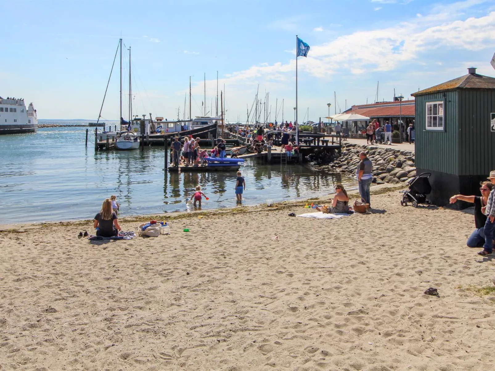 "Gudrun" - 400m from the sea-Buiten