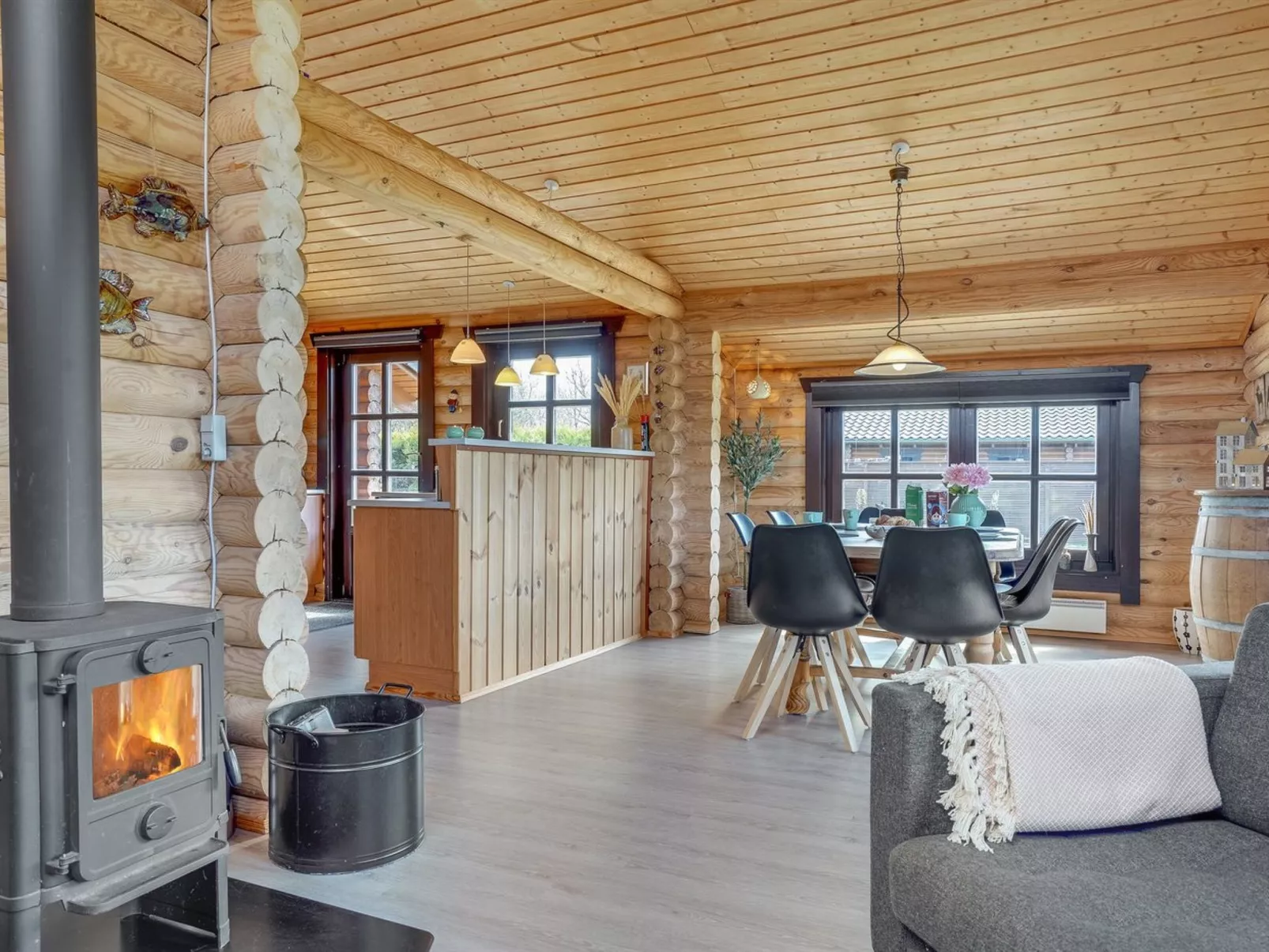 "Heraldine" - all inclusive - 4km from the sea in NW Jutland-Binnen