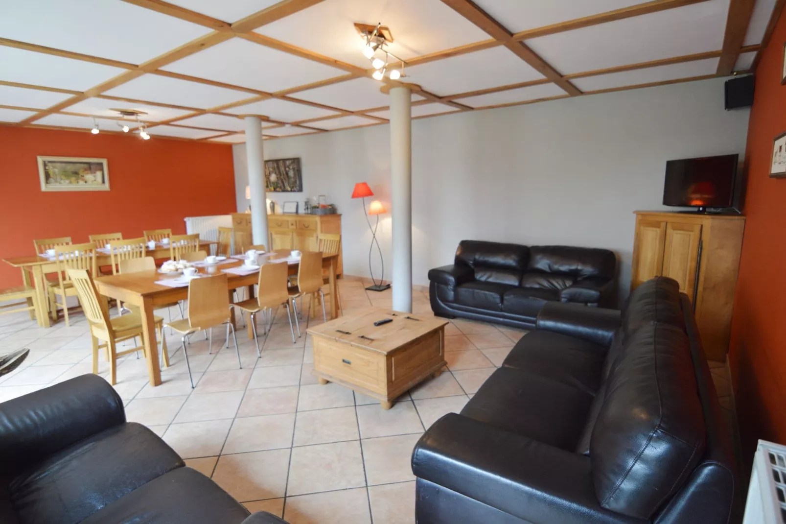 Gites de Gérimont-Woonkamer