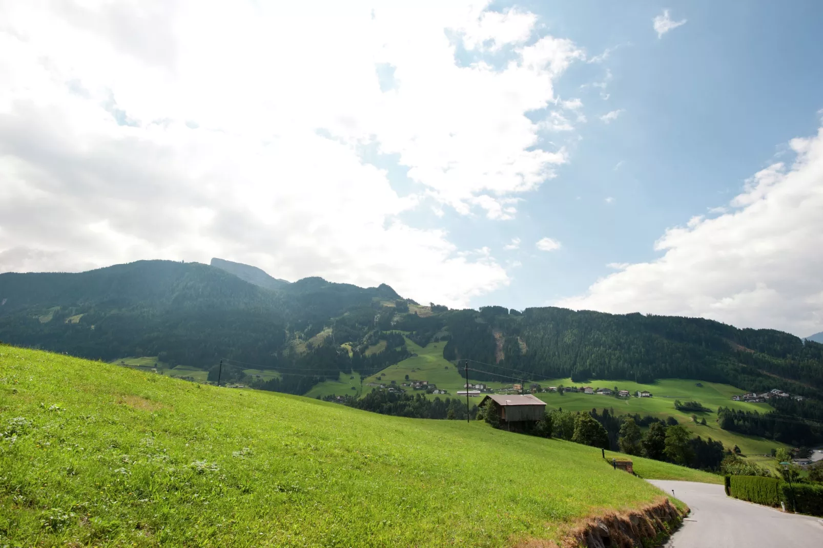 Gerlosberg-Gebieden zomer 1km