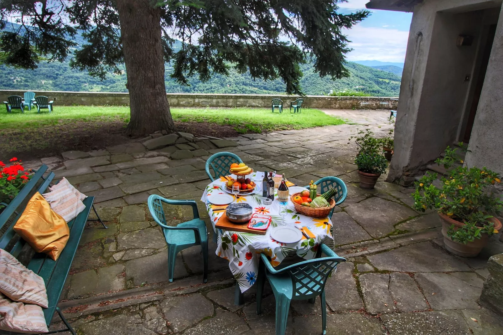 Casa Bruciata-Terrasbalkon