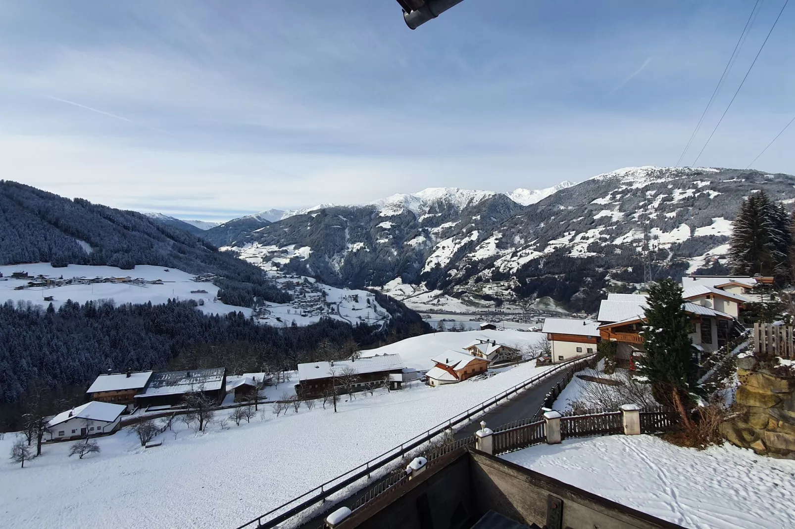 Gerlosberg-Uitzicht winter