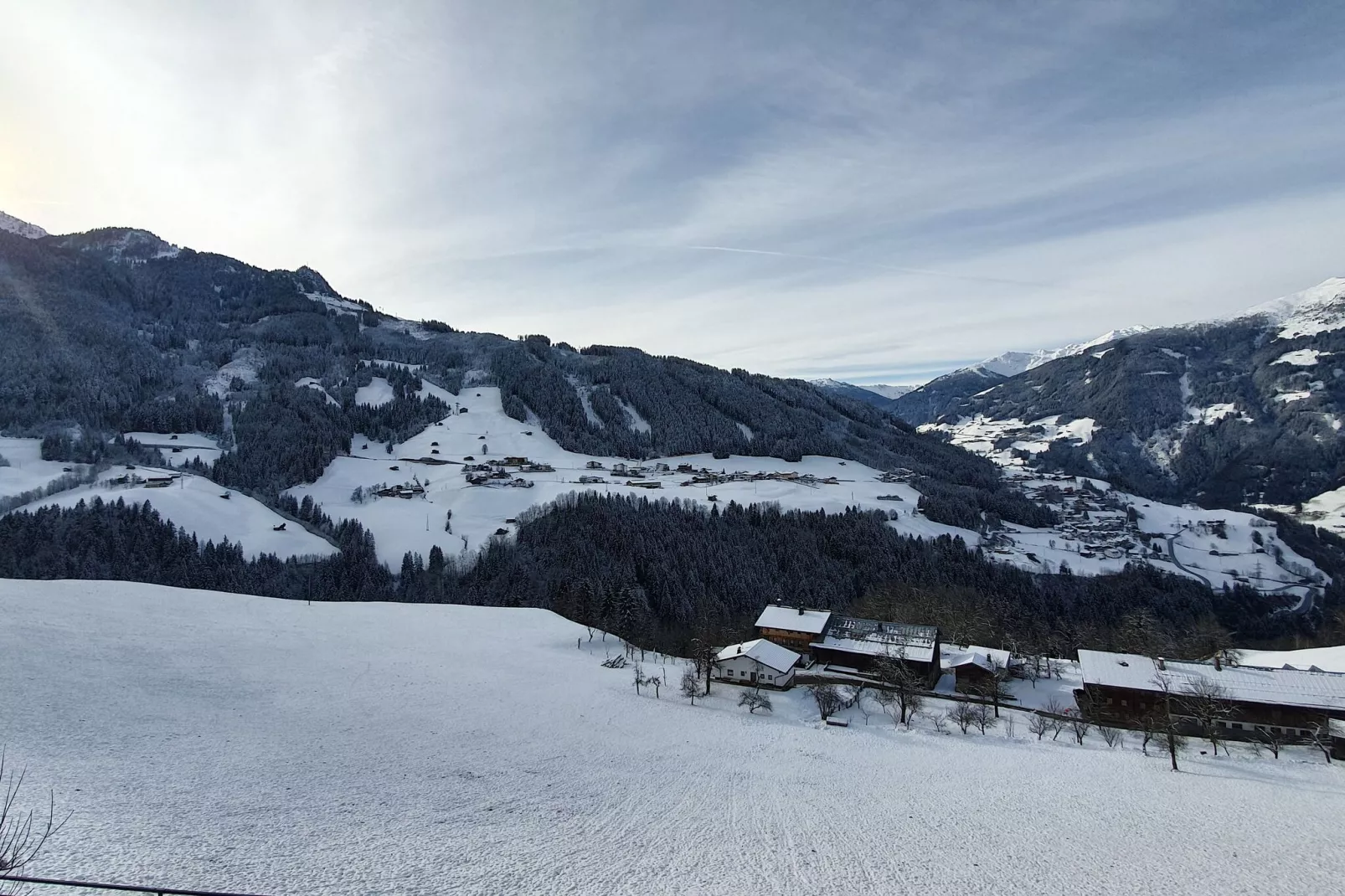 Gerlosberg-Uitzicht winter