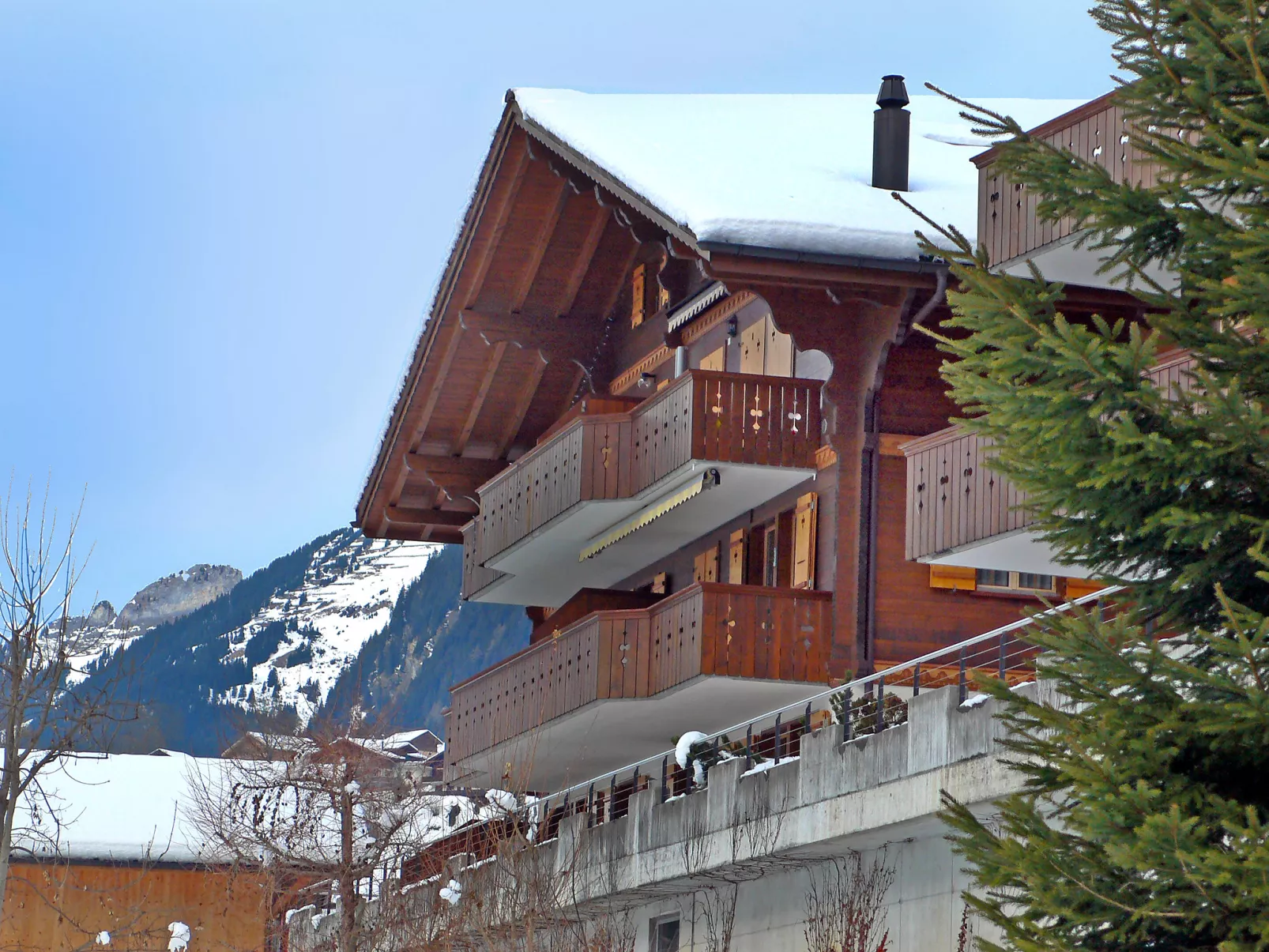 Chalet Perle-Buiten