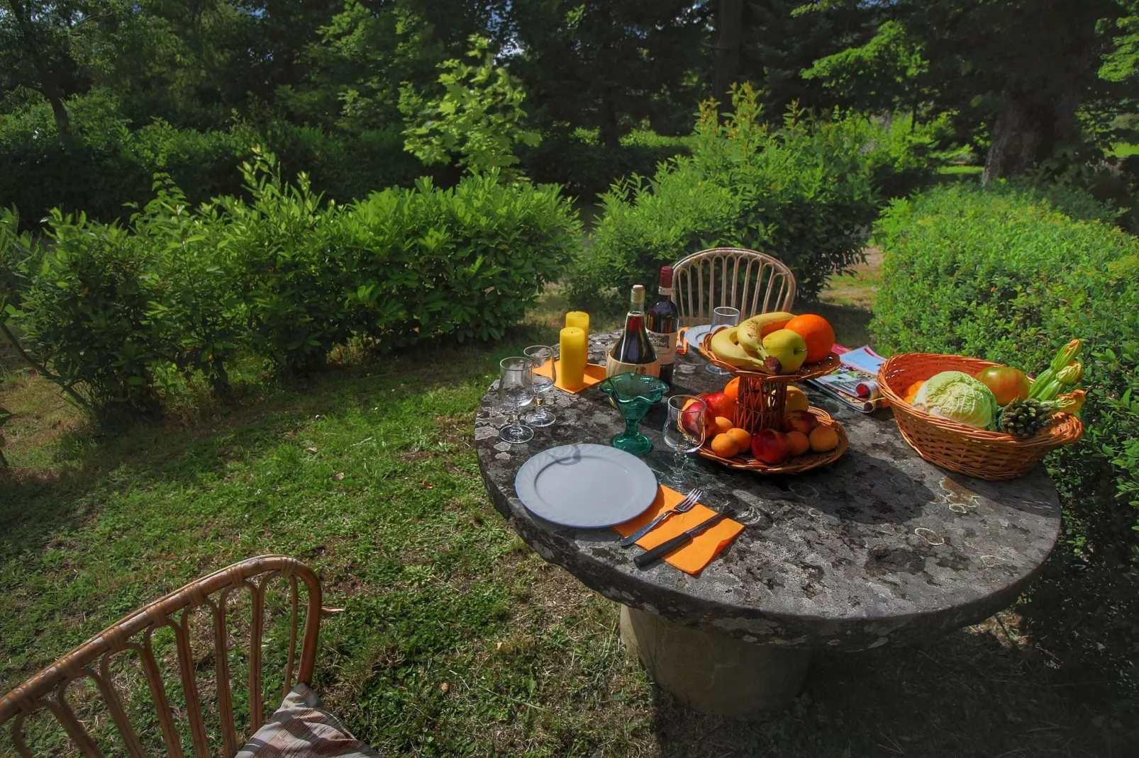 Casina del Forno-Tuinen zomer