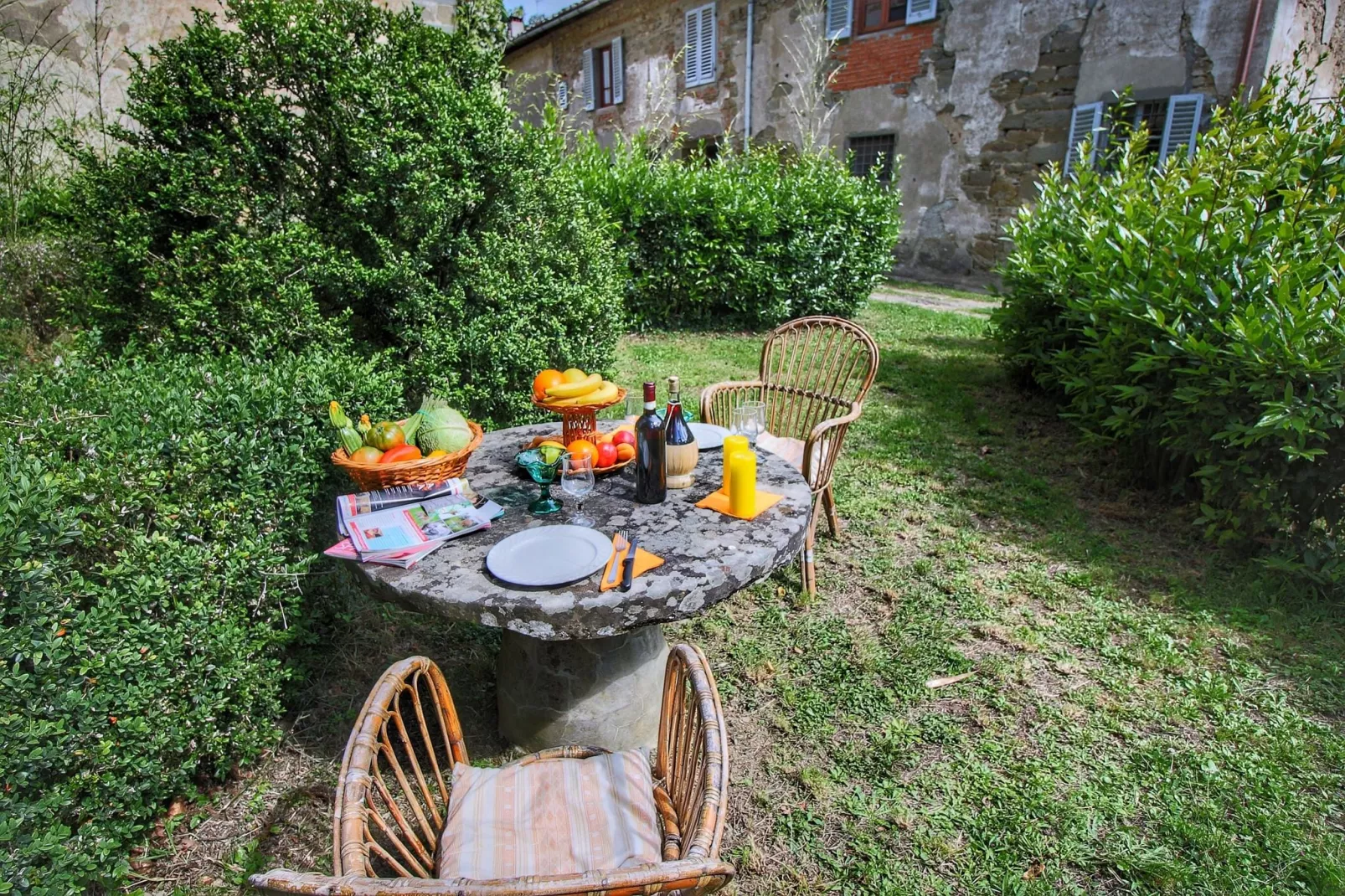 Casina del Forno-Tuinen zomer