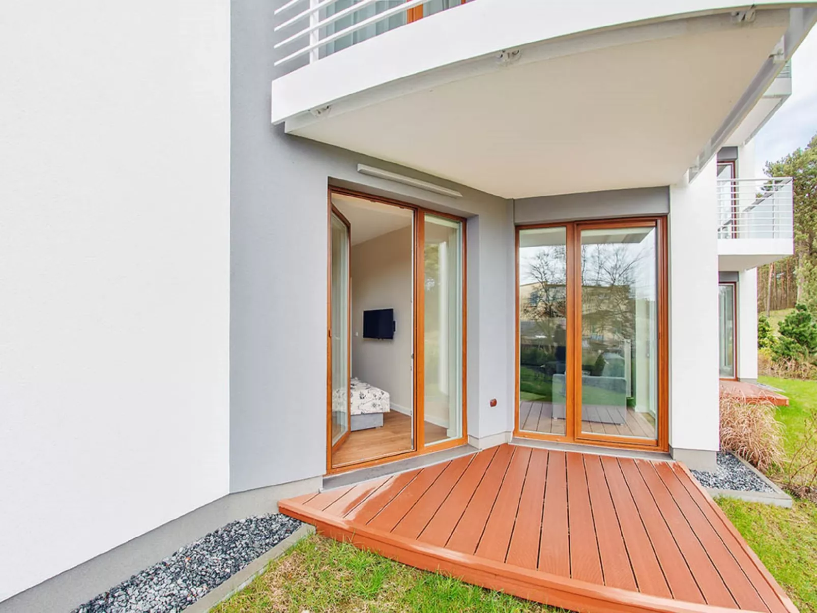 Kąty Rybackie Marina-Buiten