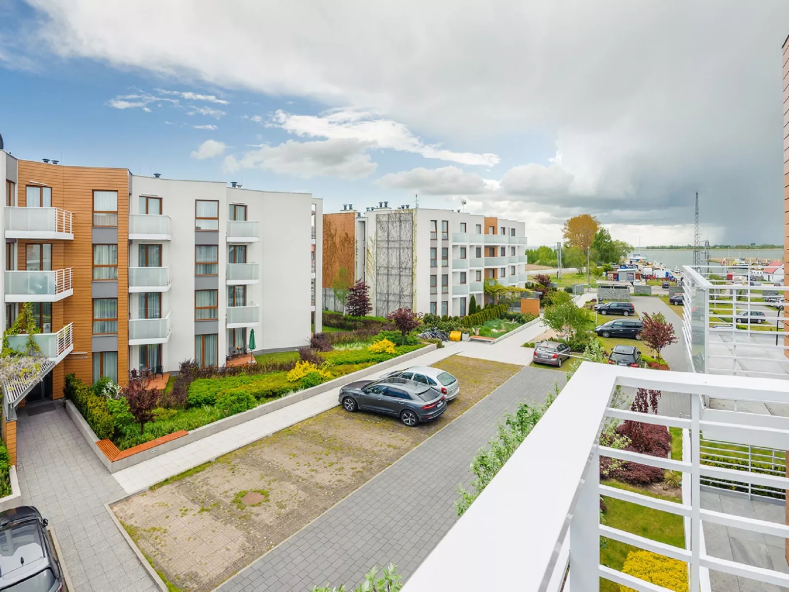 Kąty Rybackie Marina-Buiten