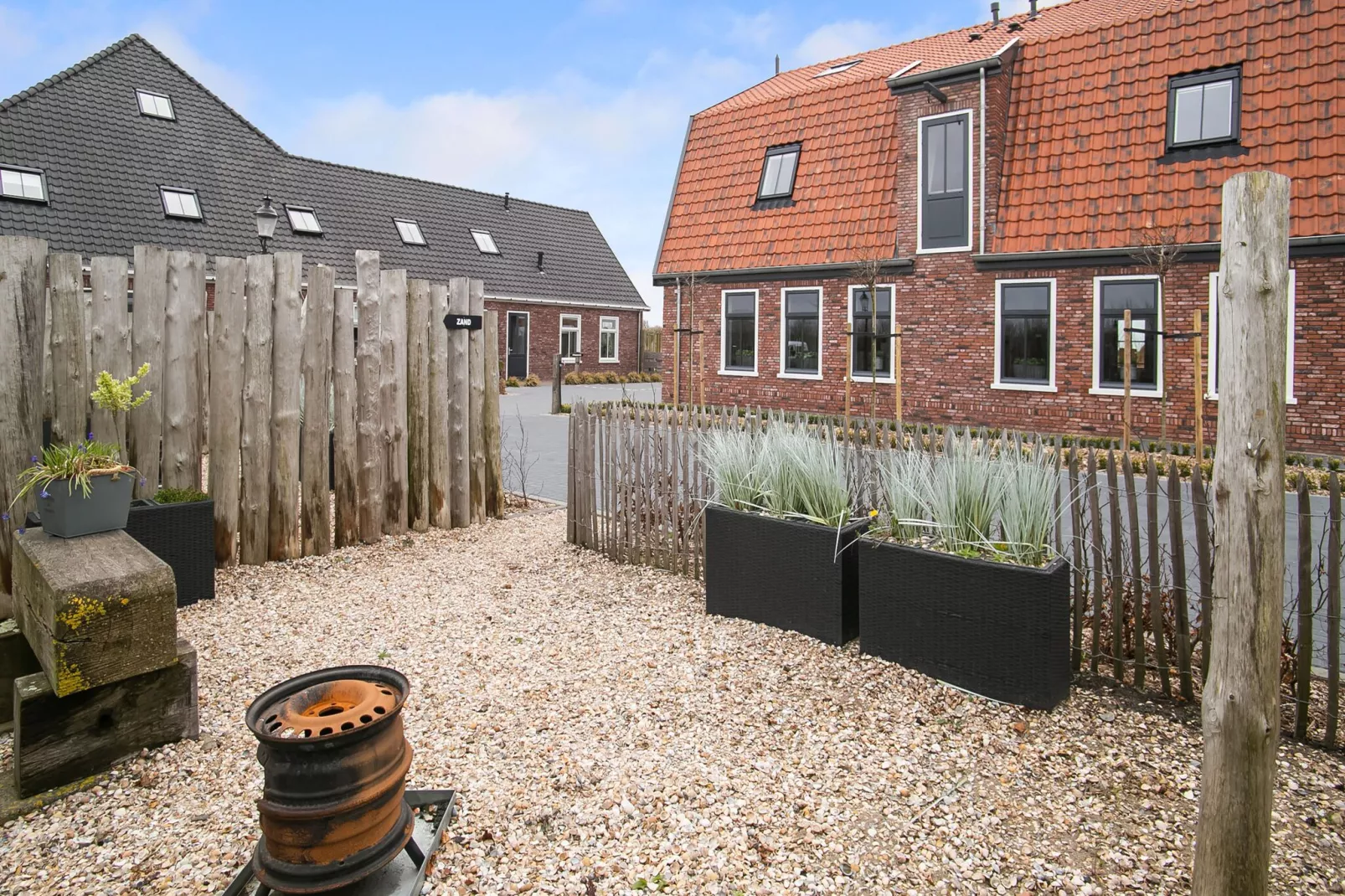 Hazenborgh - Duinhuis 2-Tuin winter