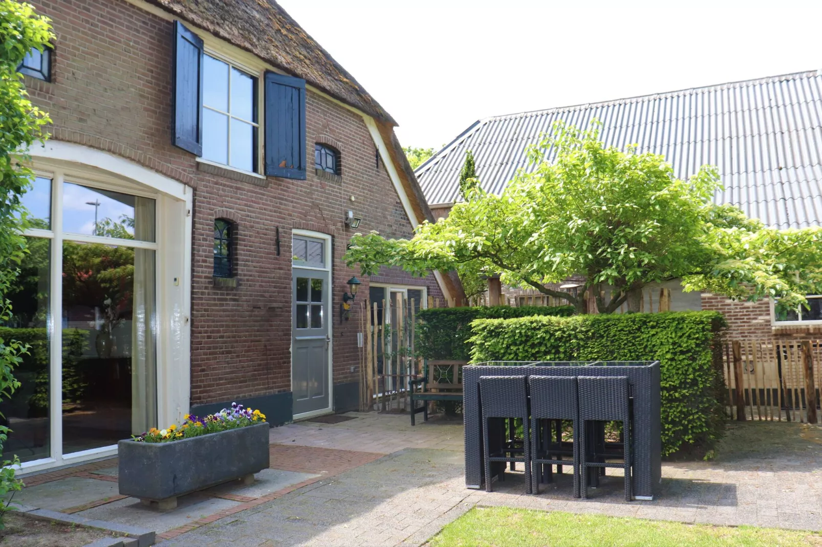 Woonboerderij Bij Erve Mulder-Terrasbalkon