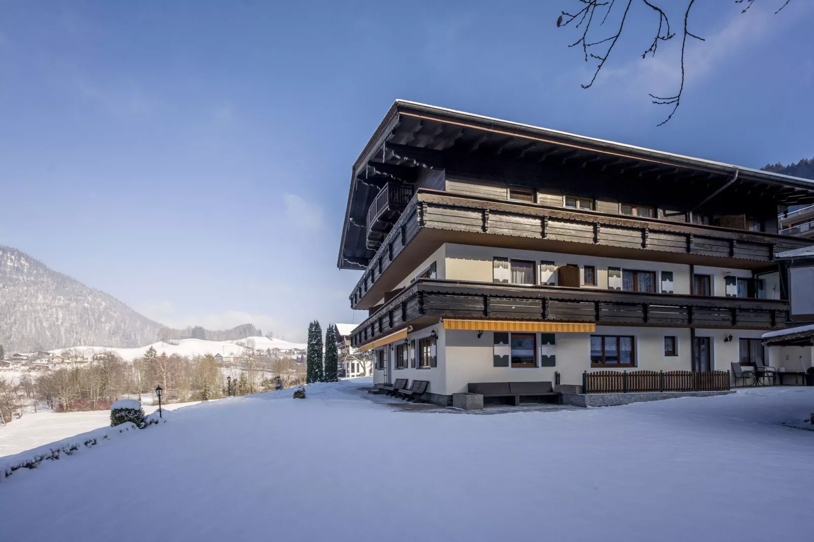 Apartment Hüttenzauber-Exterieur winter