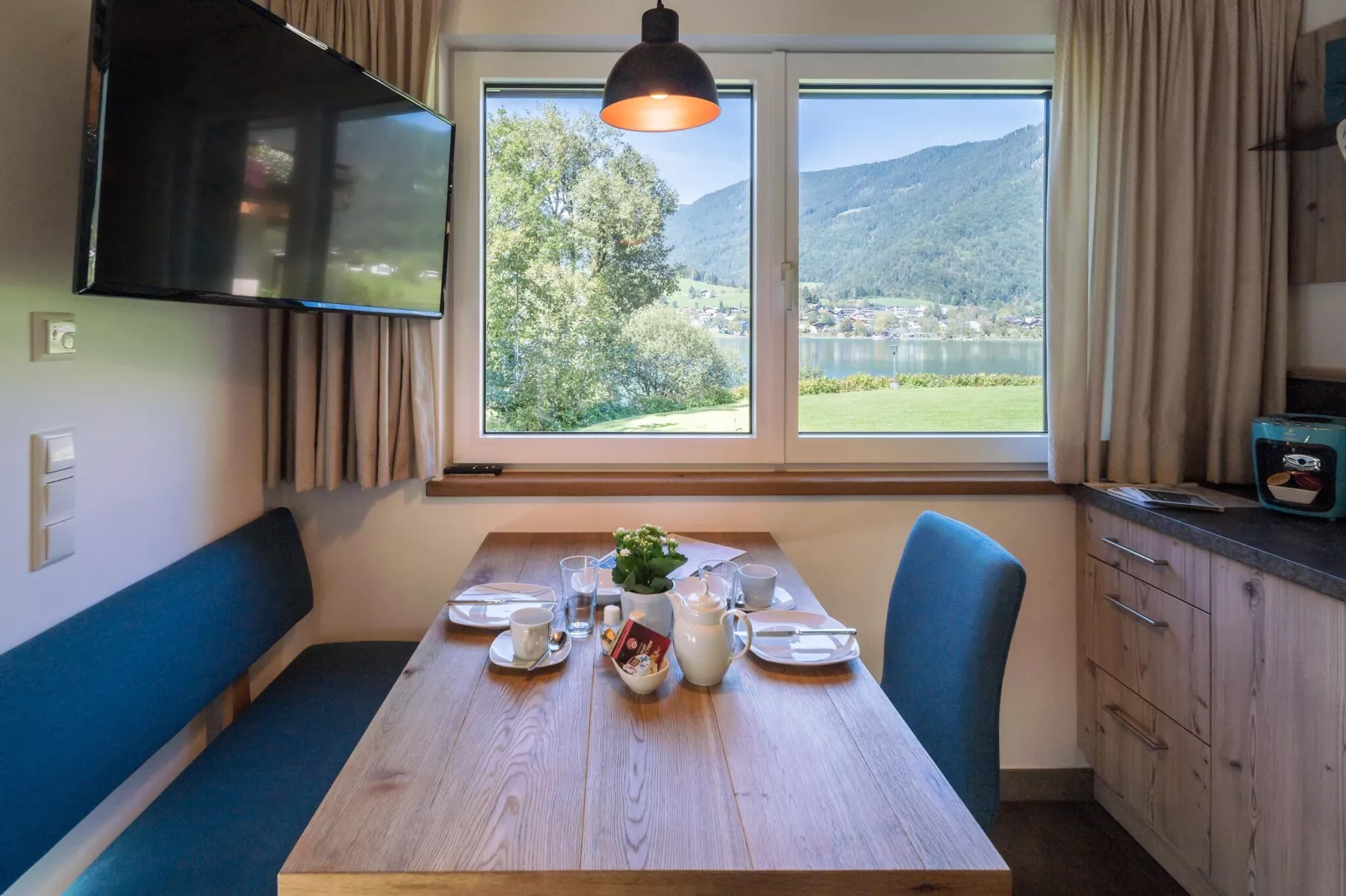 See Chalet Ticklhof-Keuken