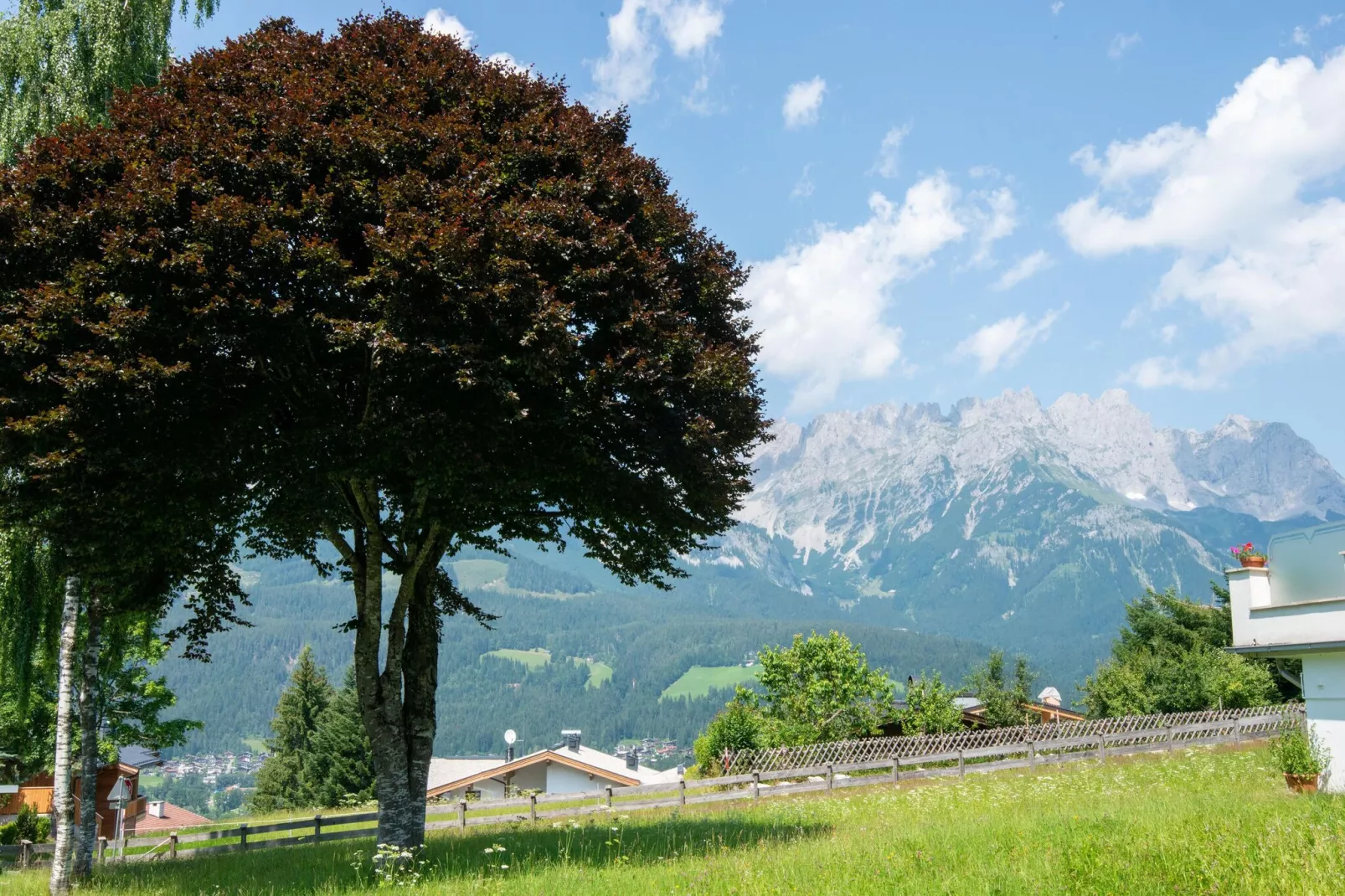 Berghof Ellmau Top 20-Uitzicht zomer