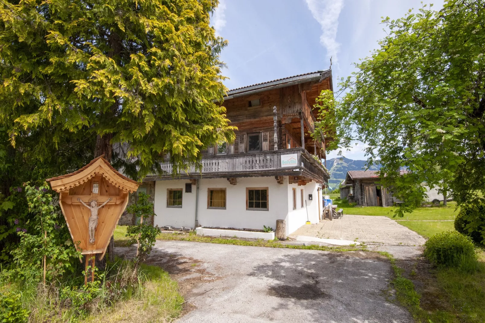 Gästehaus Flatscher-Buitenkant zomer