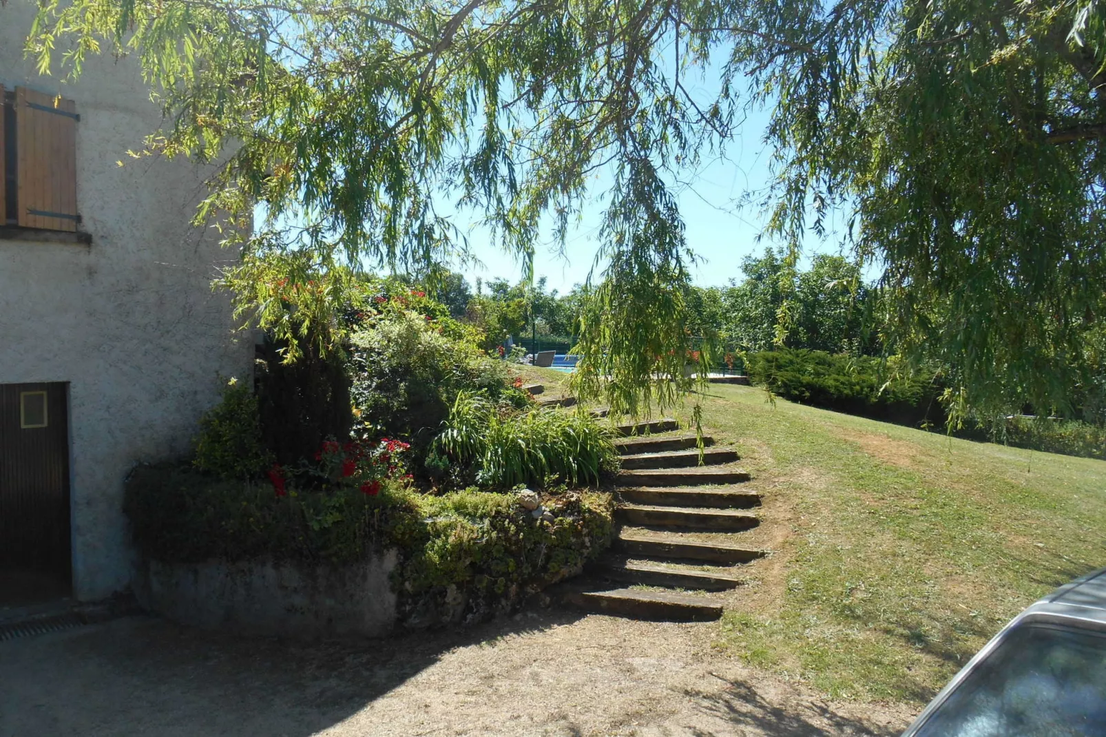 Villa Rocamadour-Tuinen zomer