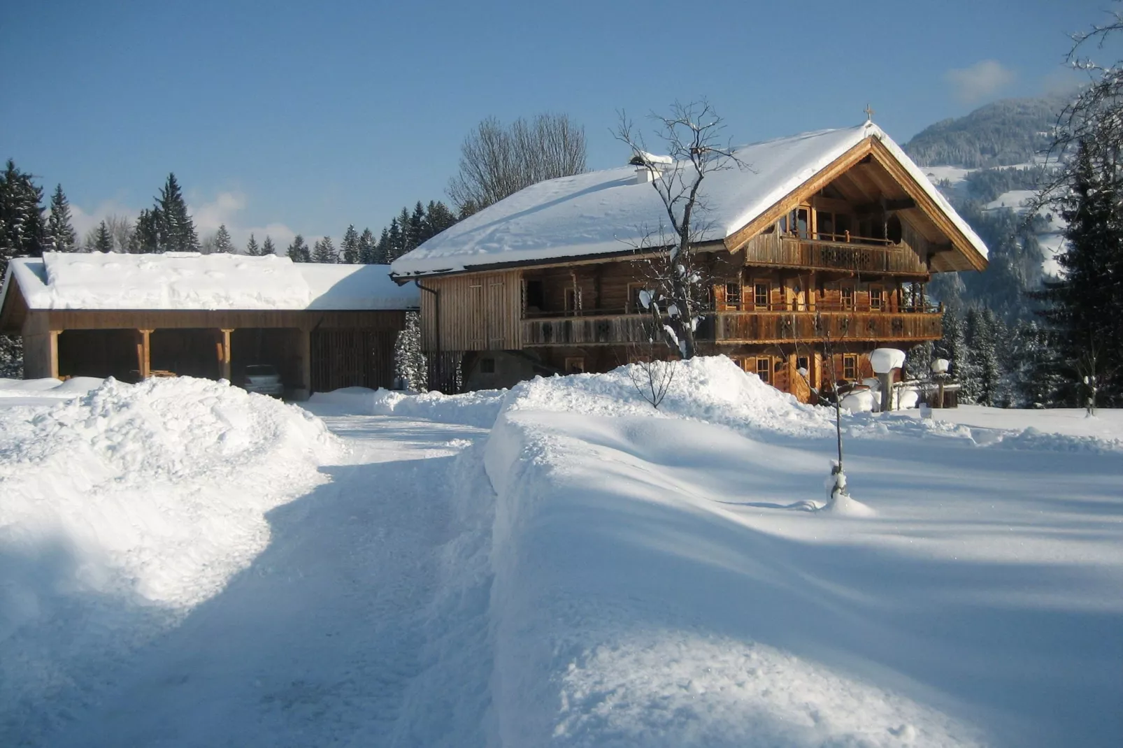 Haus Harpfen-Exterieur winter
