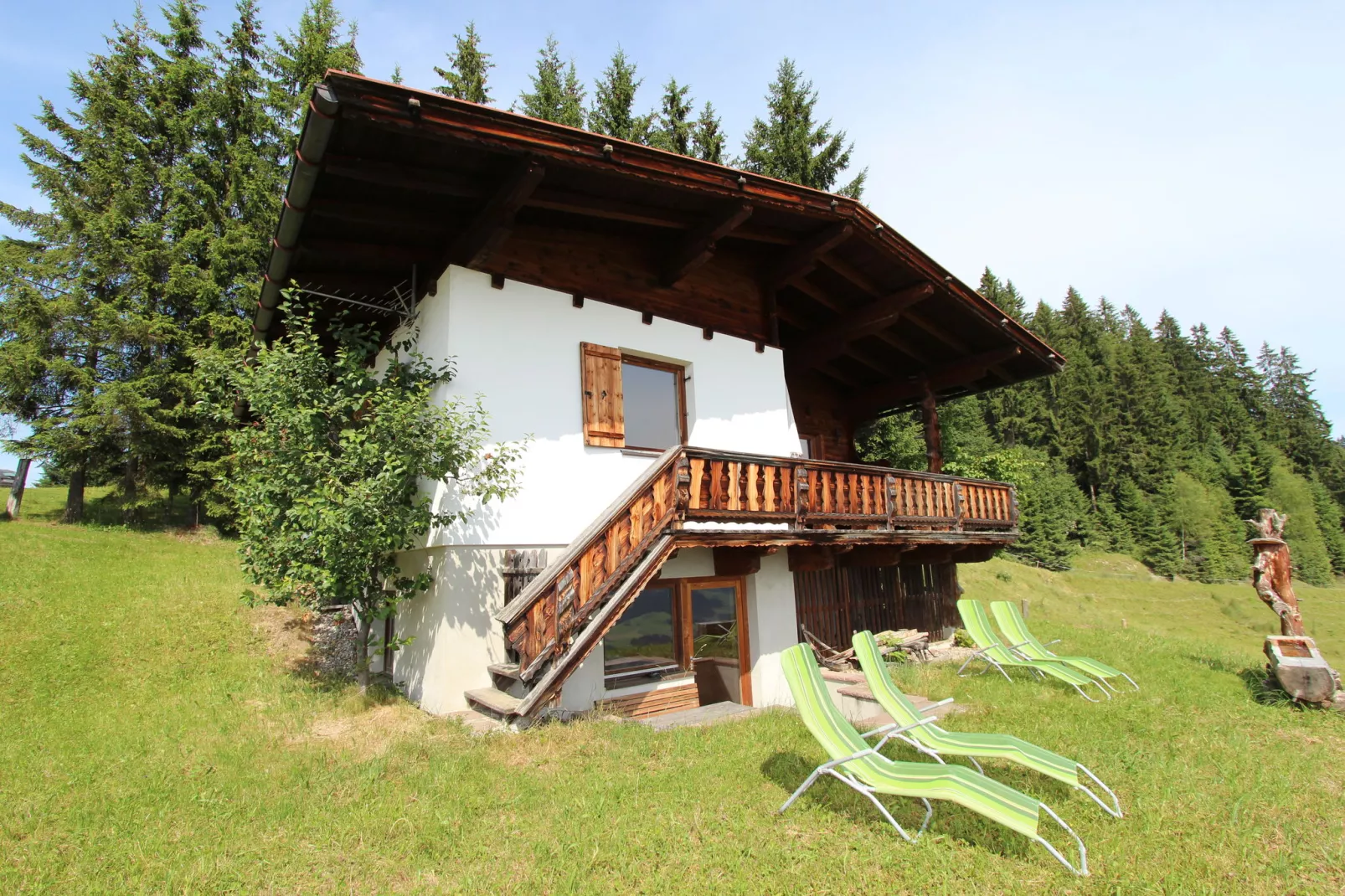 Chalet Hogleit-Buitenkant zomer