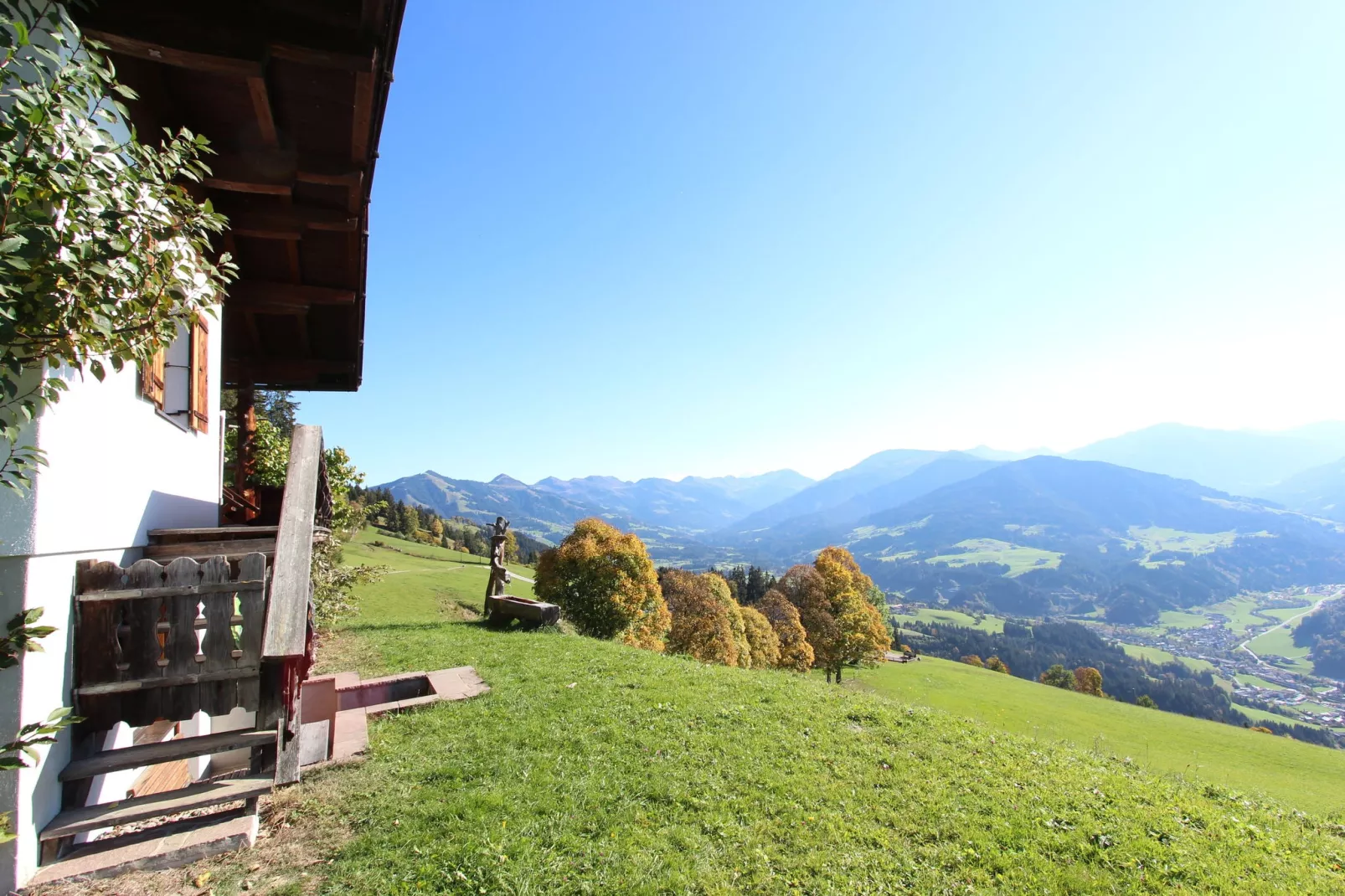 Chalet Hogleit-Uitzicht zomer