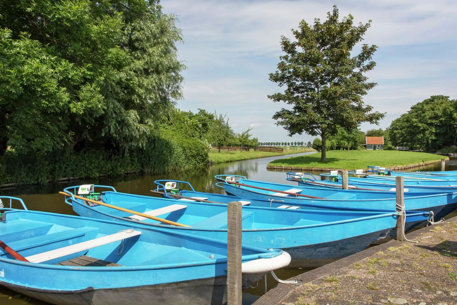 Resort De Rijp 1-Gebieden zomer 1km