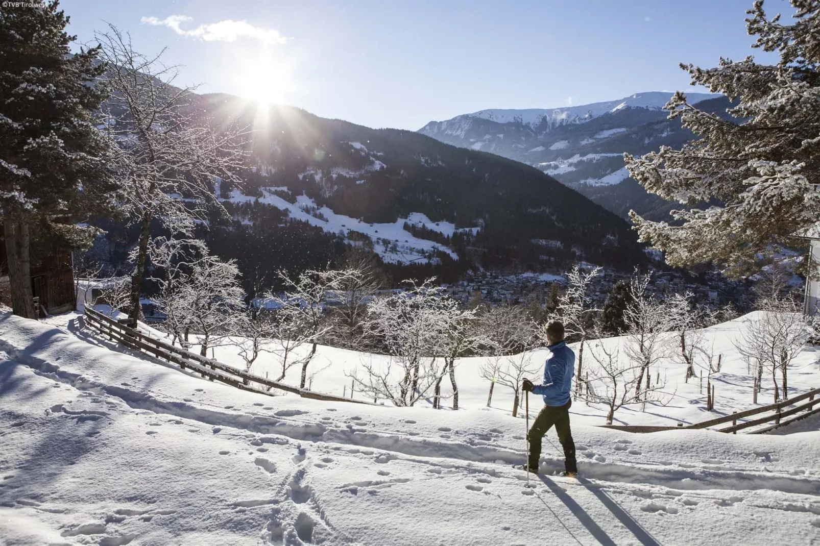 Haus Oma Wetti-Gebied winter 5km