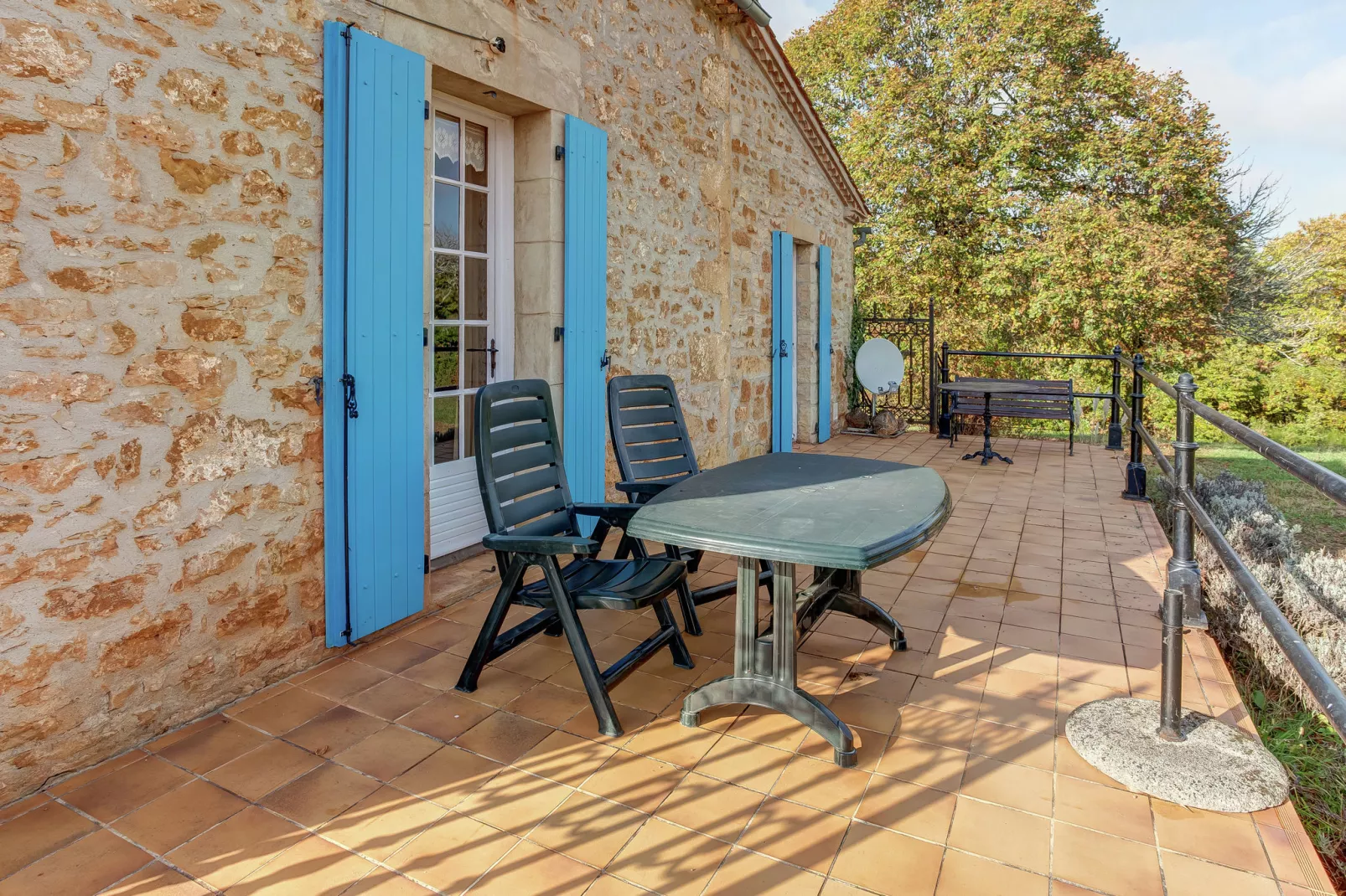 Maison de vacances - PUY-L'EVÊQUE-Terrasbalkon