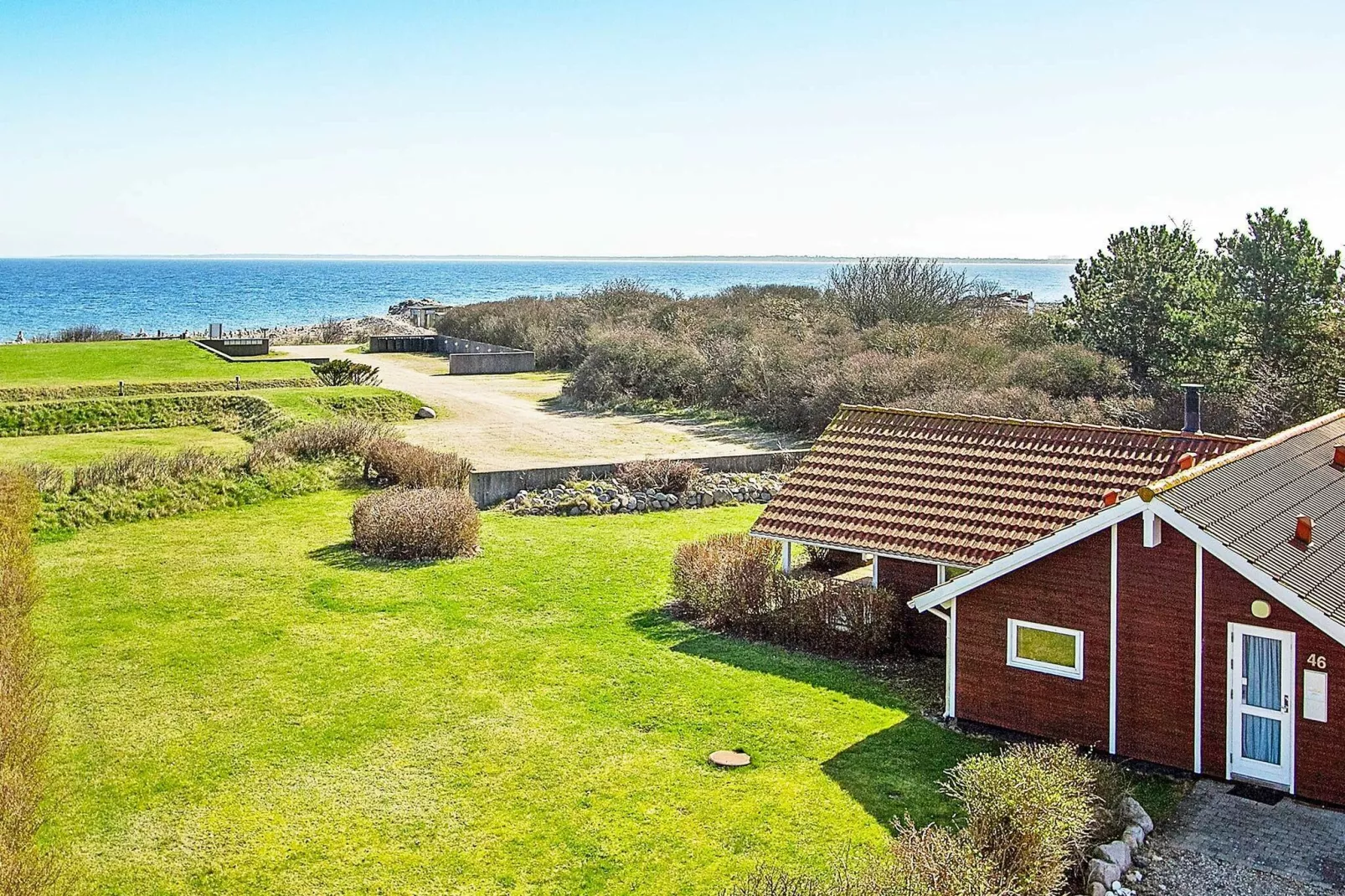 Prachtig vakantiehuis in Nykøbing Sj met een mooi uitzicht