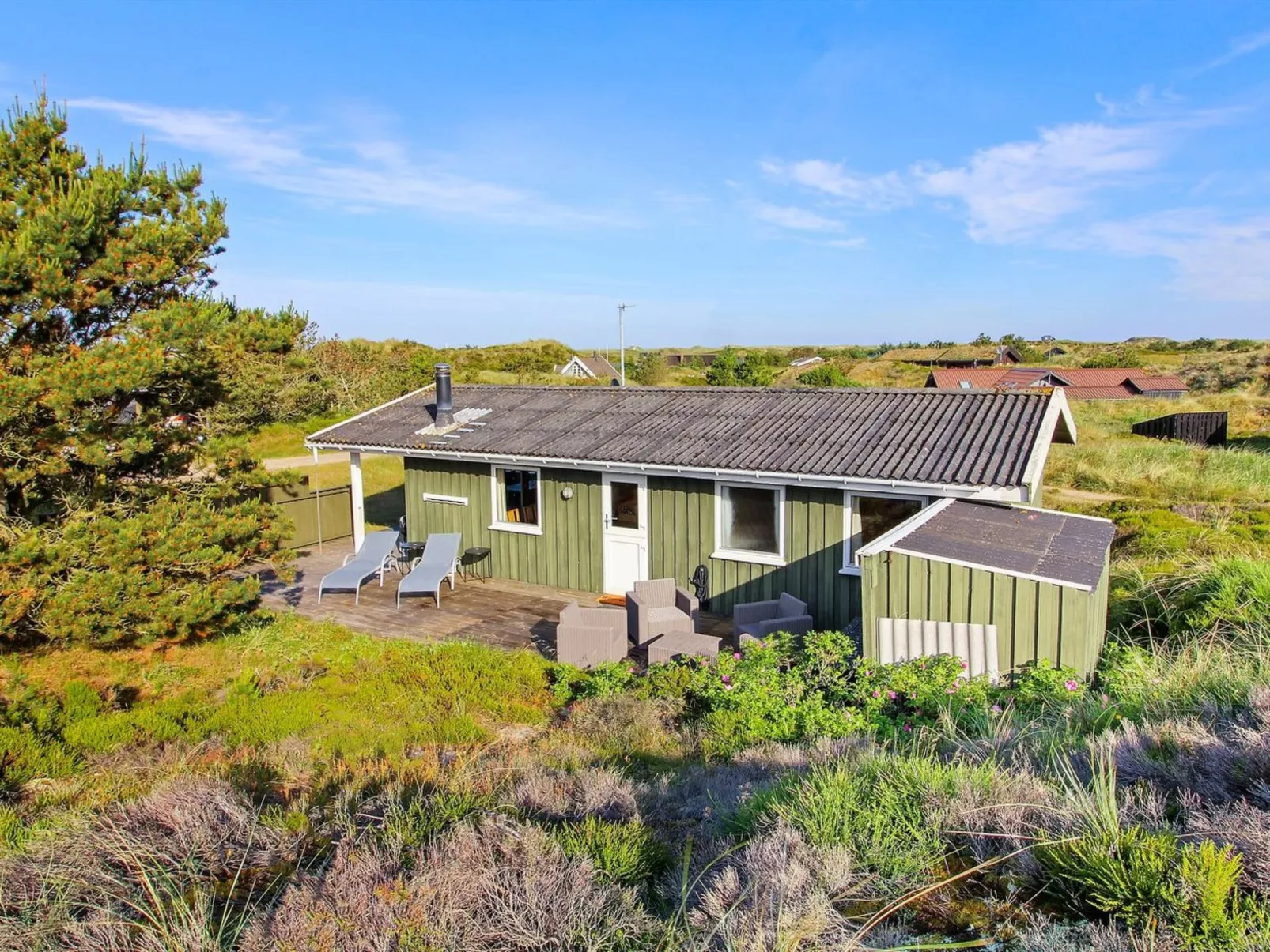 "Fridborg" - 1km from the sea-Buiten