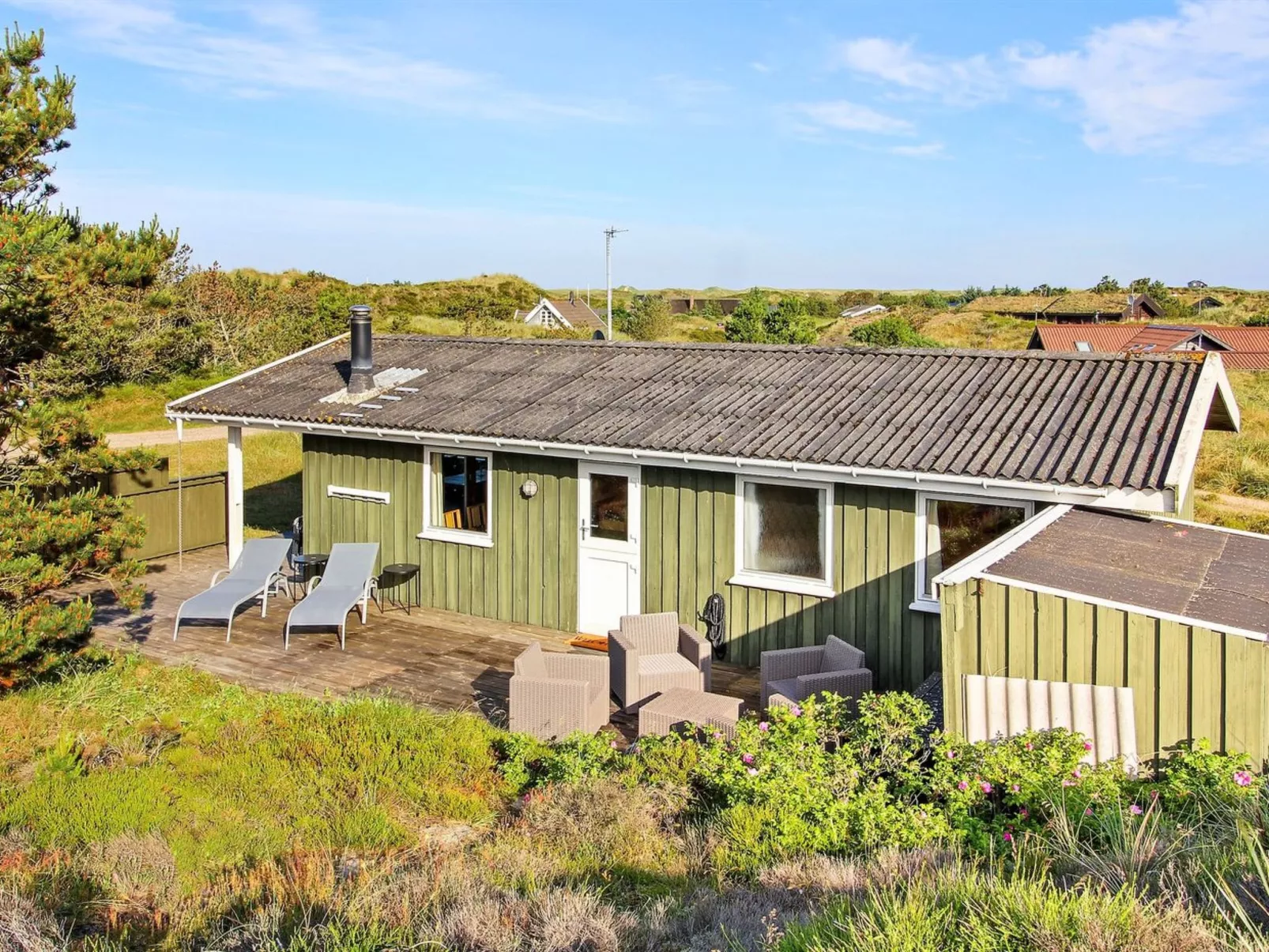 "Fridborg" - 1km from the sea-Buiten