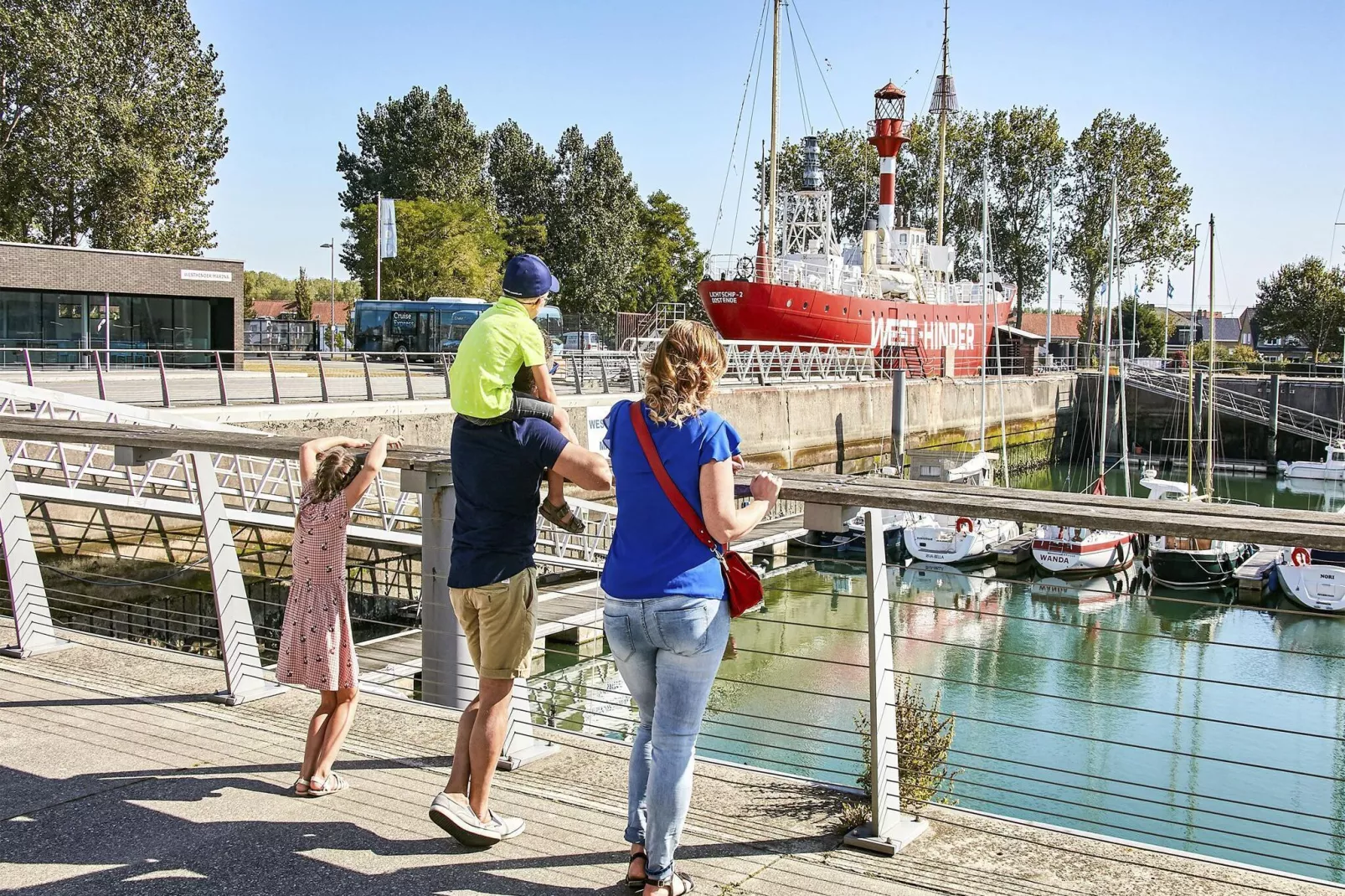 Residence Zeebrugge 12-Gebieden zomer 1km