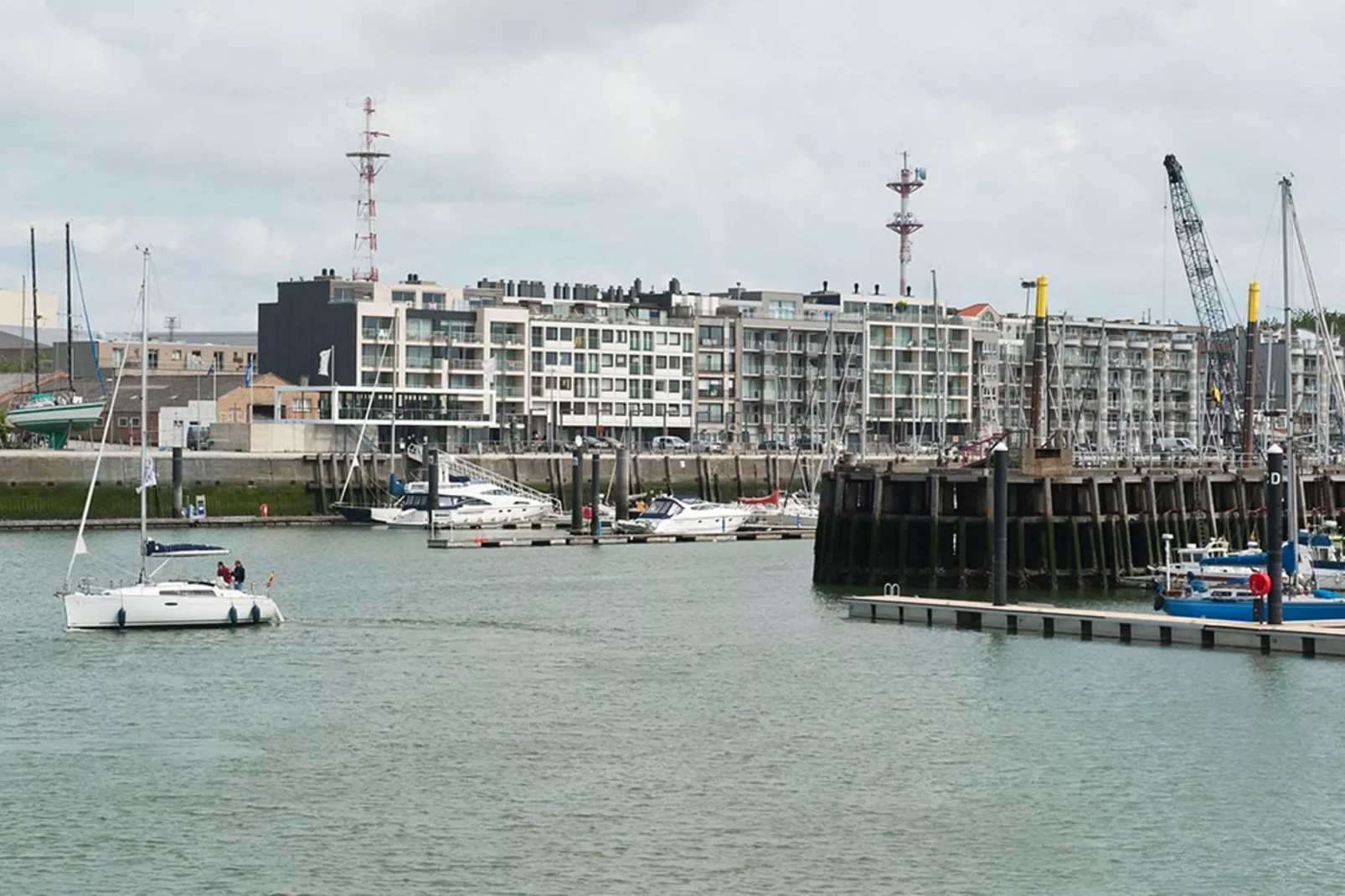 Residence Zeebrugge 6-Gebieden zomer 1km