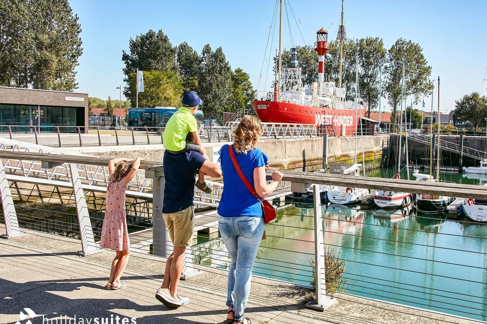 Residence Zeebrugge 4-Gebieden zomer 5km