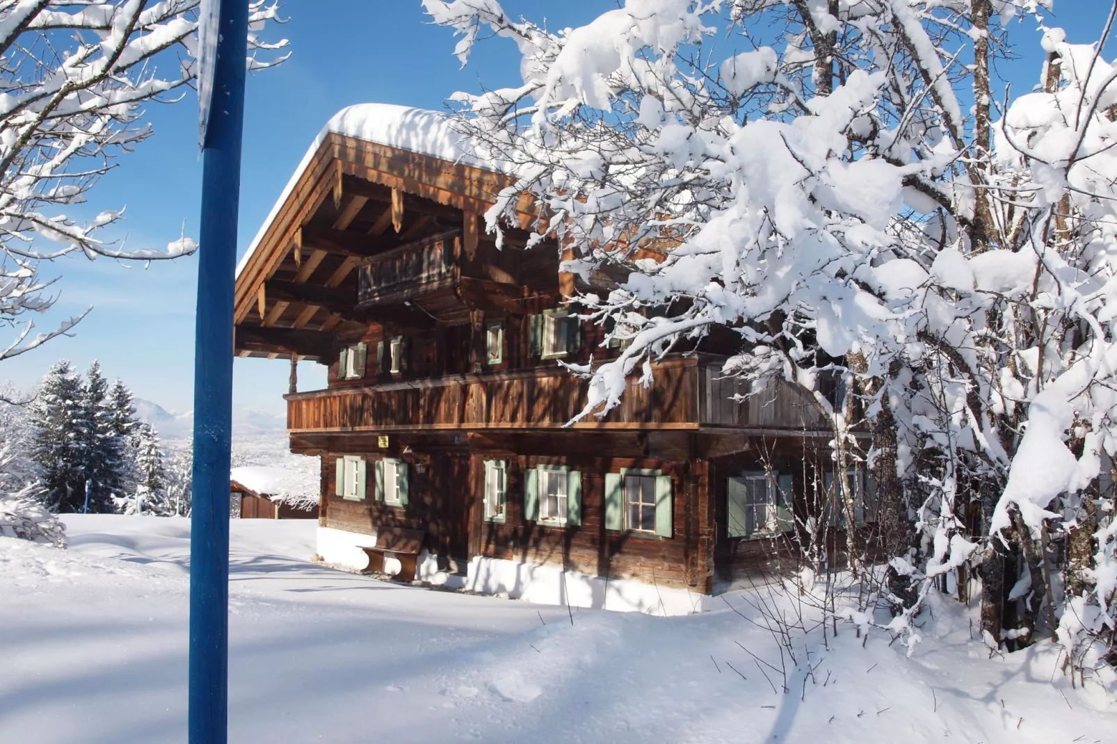 Berghof Webern-Exterieur winter