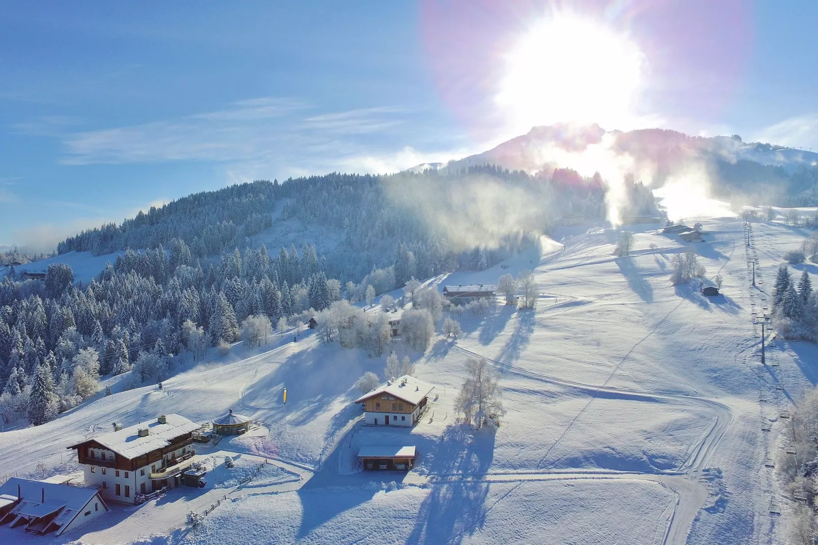 Berghof Webern-Exterieur winter