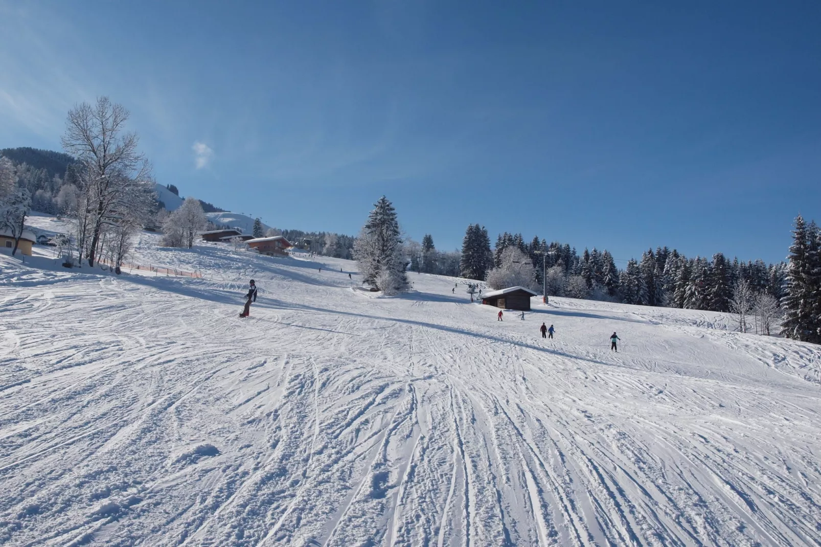 Kaiserblick Berghof-Uitzicht winter