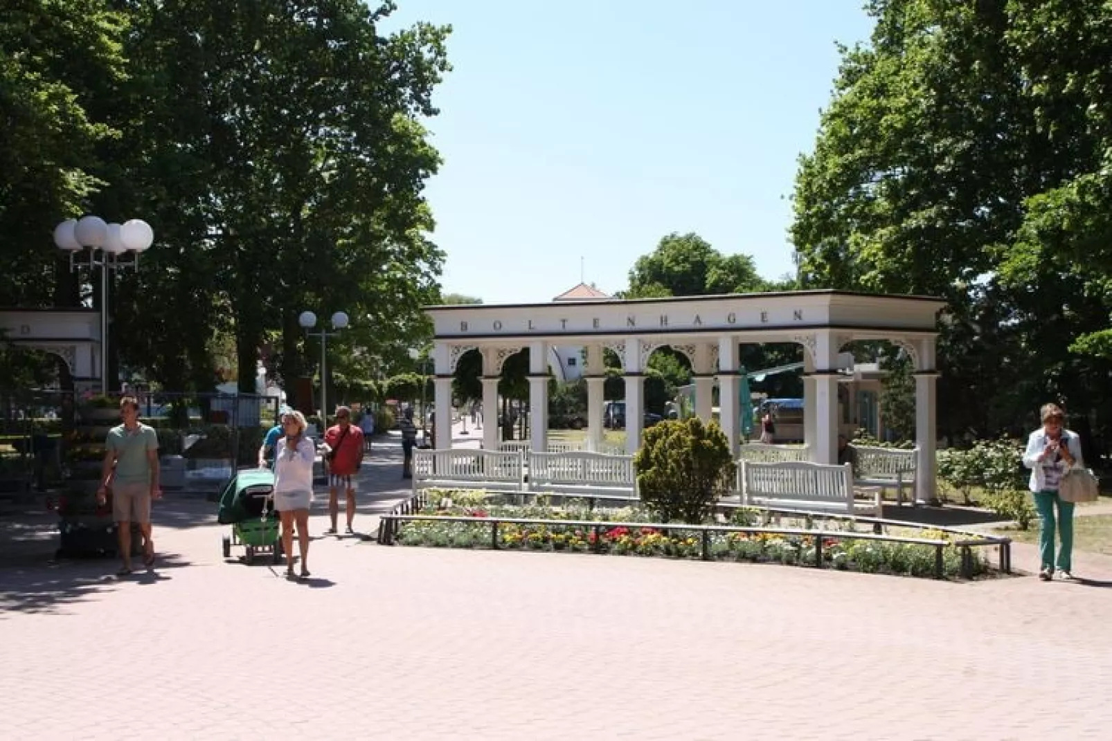 Ferienwohnung in Mallentin-Buitenkant zomer