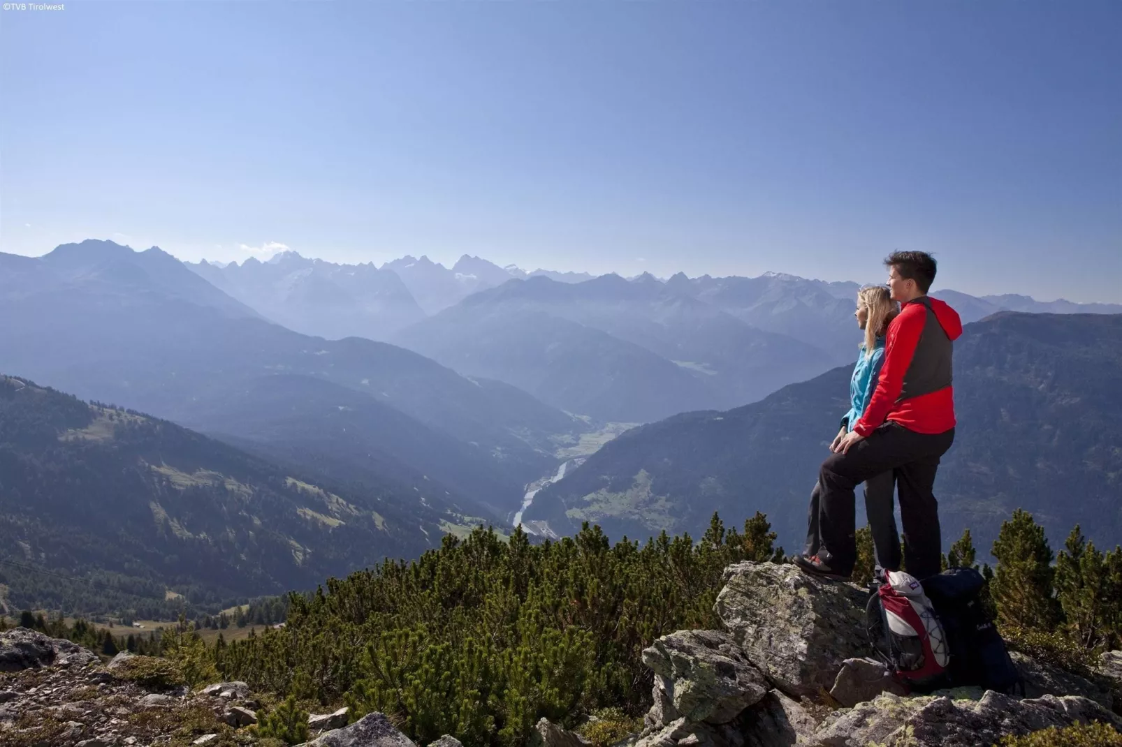 Kaiserblick Berghof-Gebieden zomer 5km