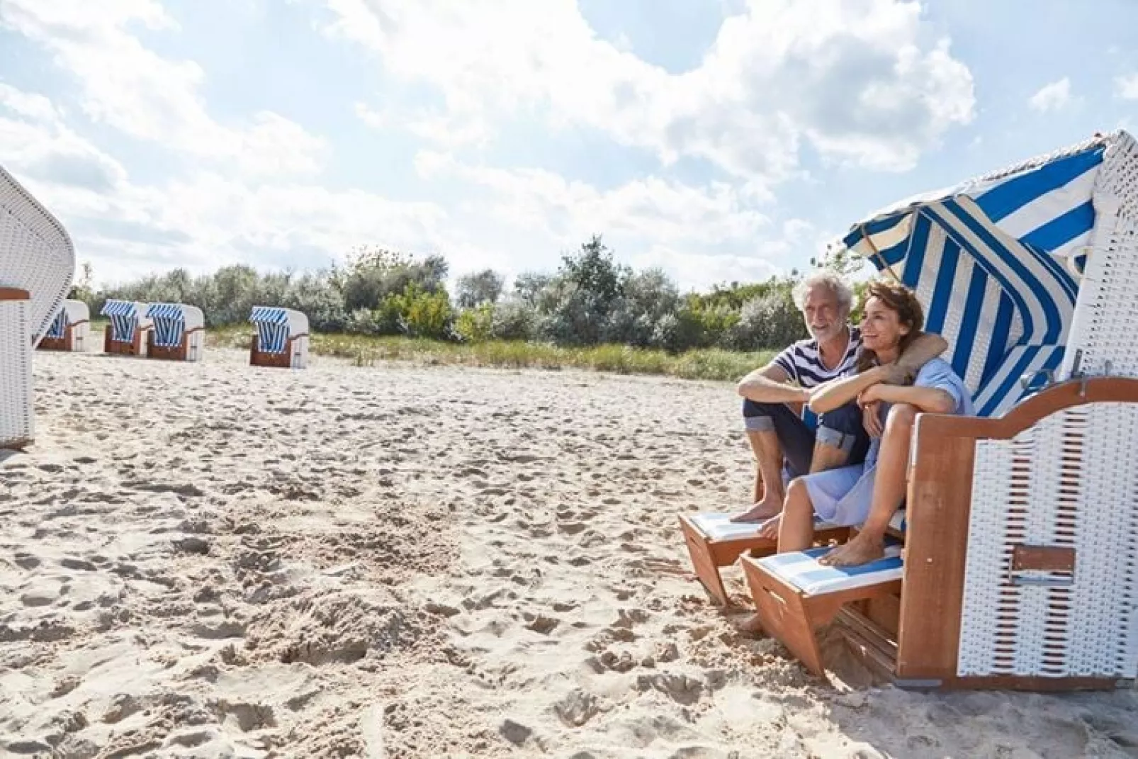 Bades Huk Hohenkirchen-2 Schlafzimmer-Gebieden zomer 1km