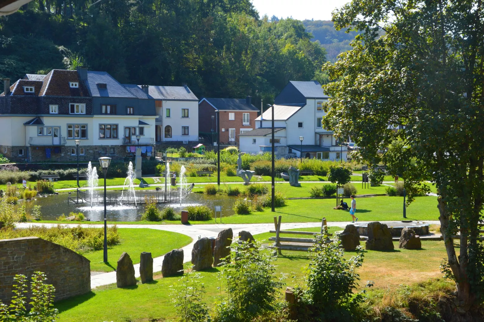 Villa Livingstone-Gebieden zomer 20km