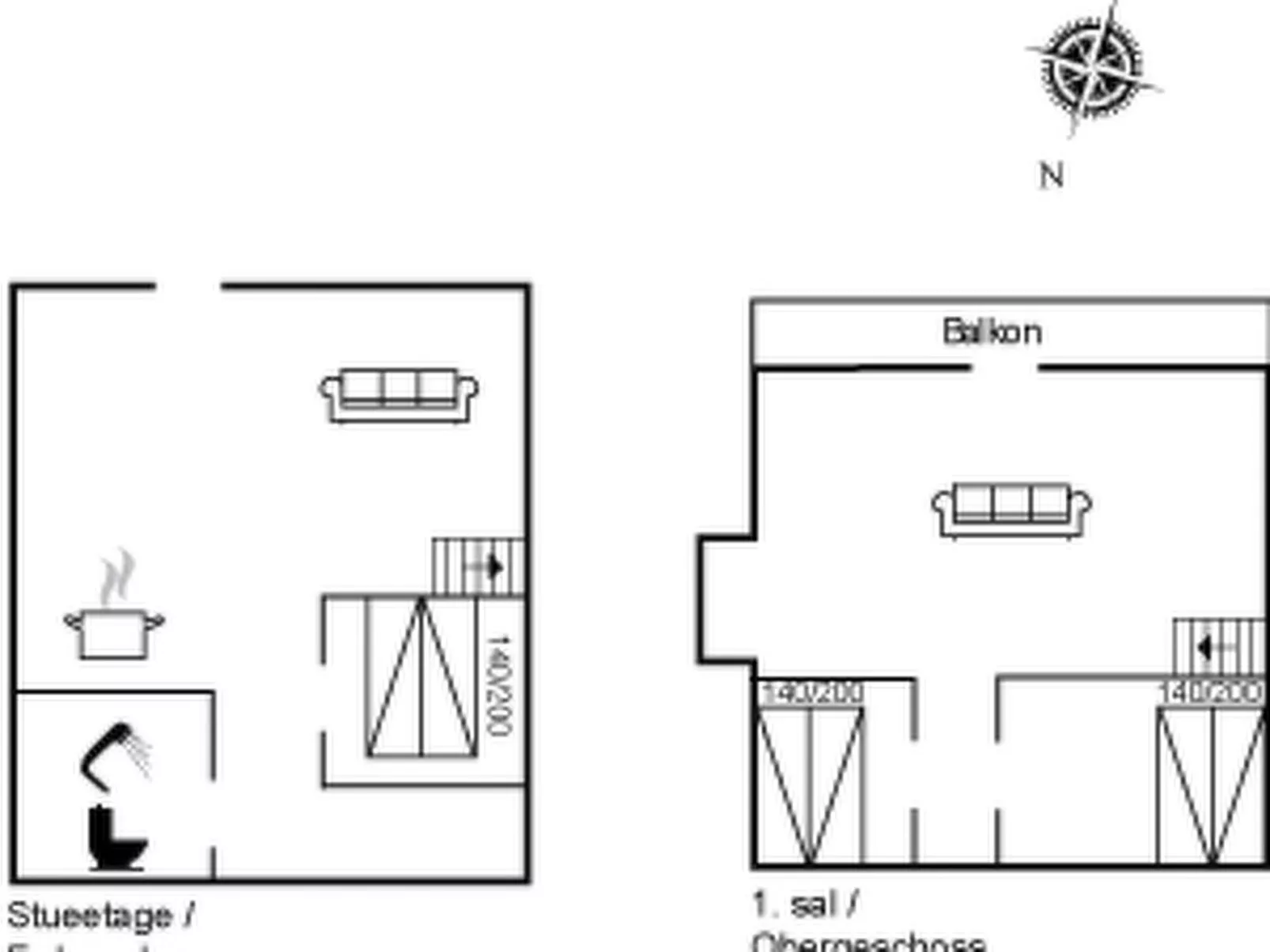 "Eringisl" - 50m from the sea-Binnen