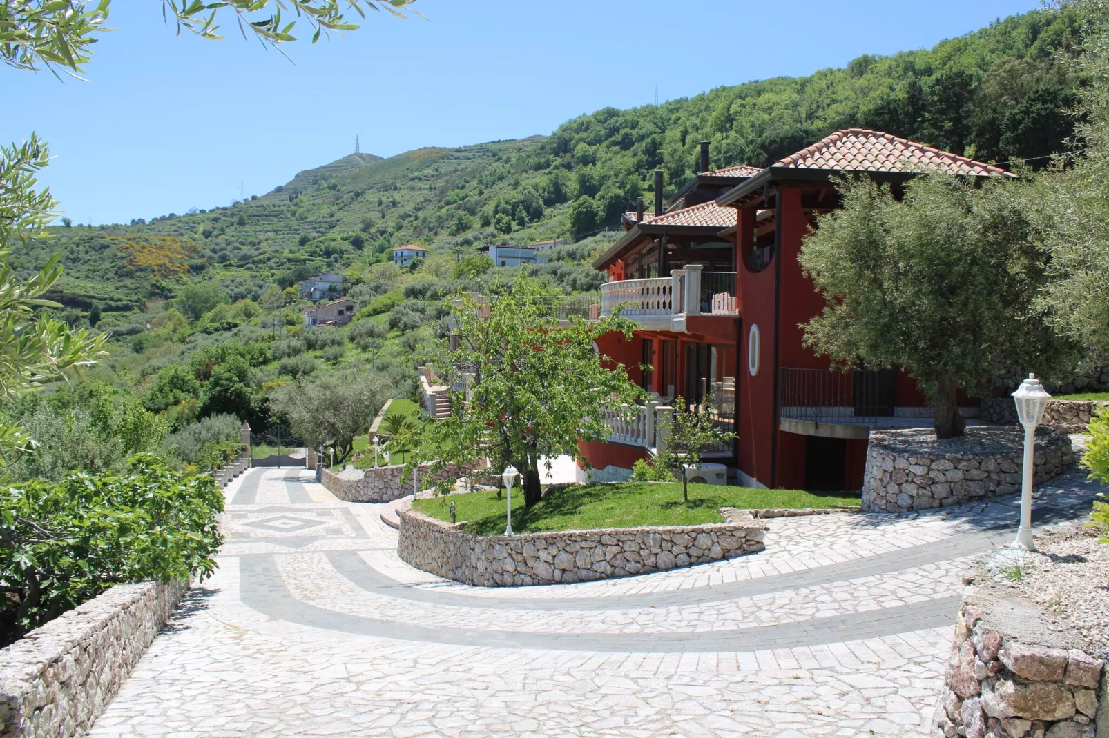 Villa Rosaria-Tuinen zomer