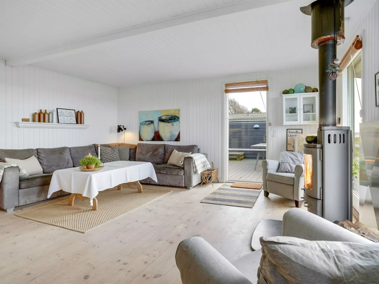 "Akseline" - 20m from the sea-Binnen