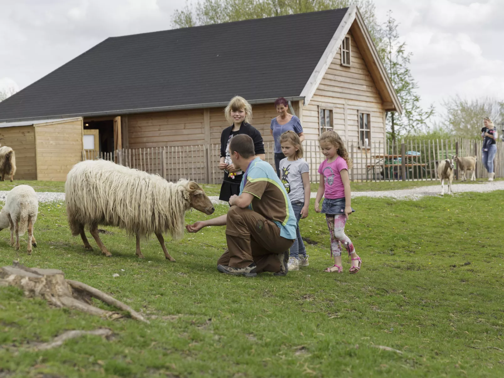 Comfort Kindercottage-Buiten