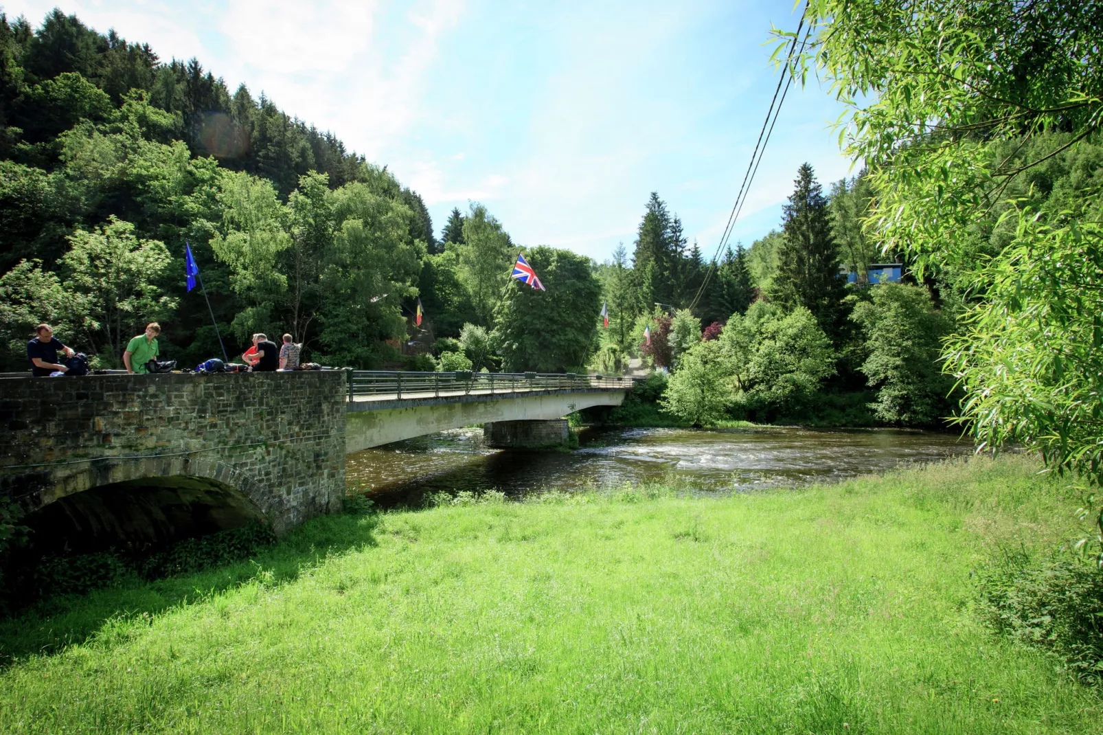 Li Grand Courti-Gebieden zomer 5km