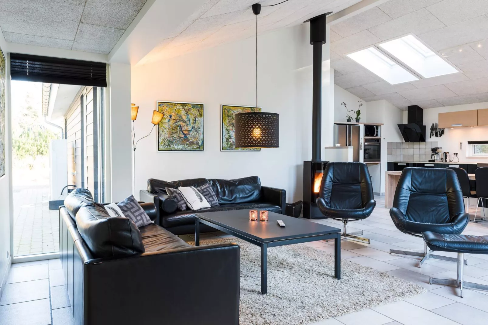 Luxe toevluchtsoord in Henne Strand-By Traum-Binnen