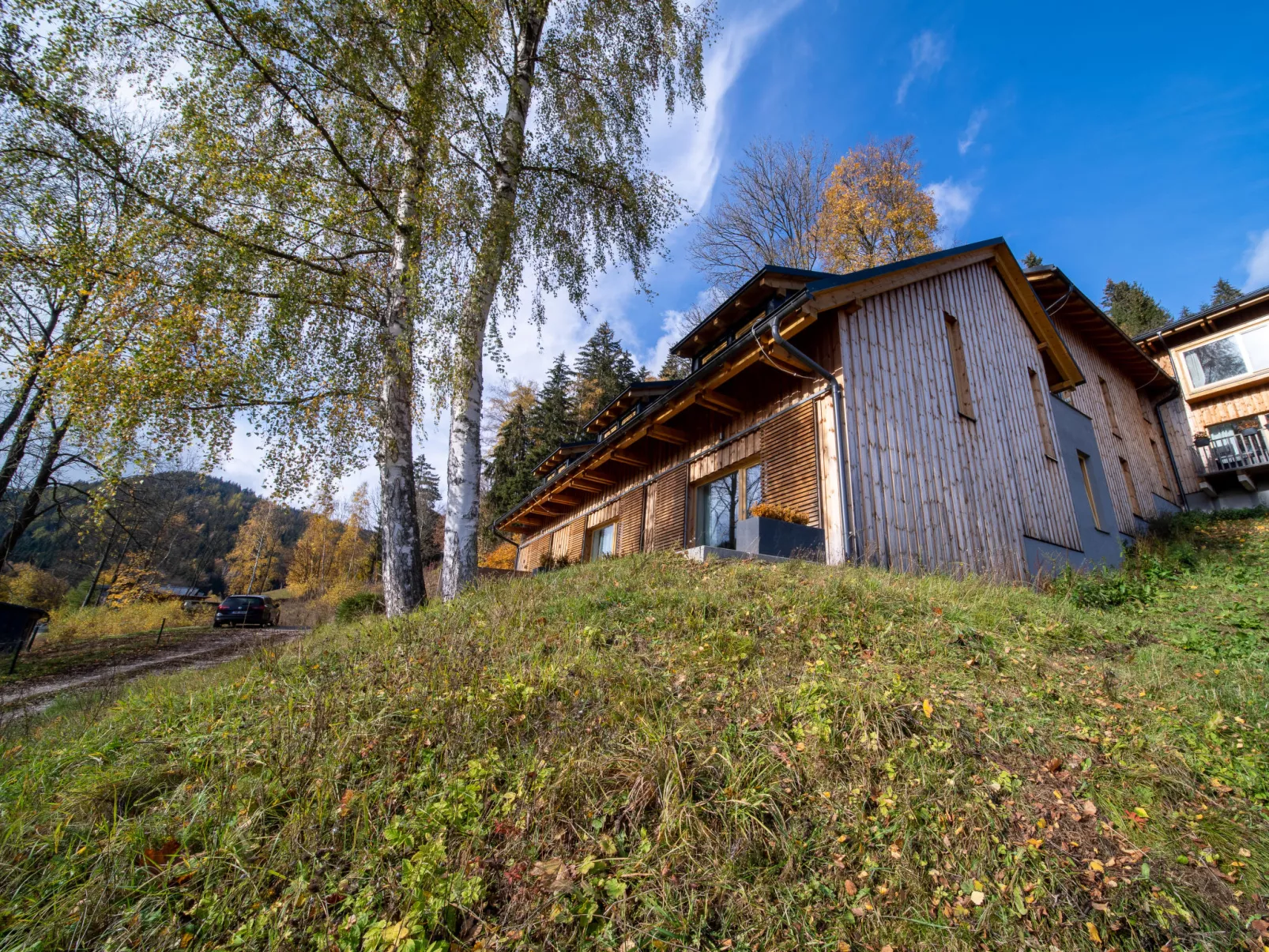 Ski-In Ski-Out Mountain Duplex Portášky3-Buiten