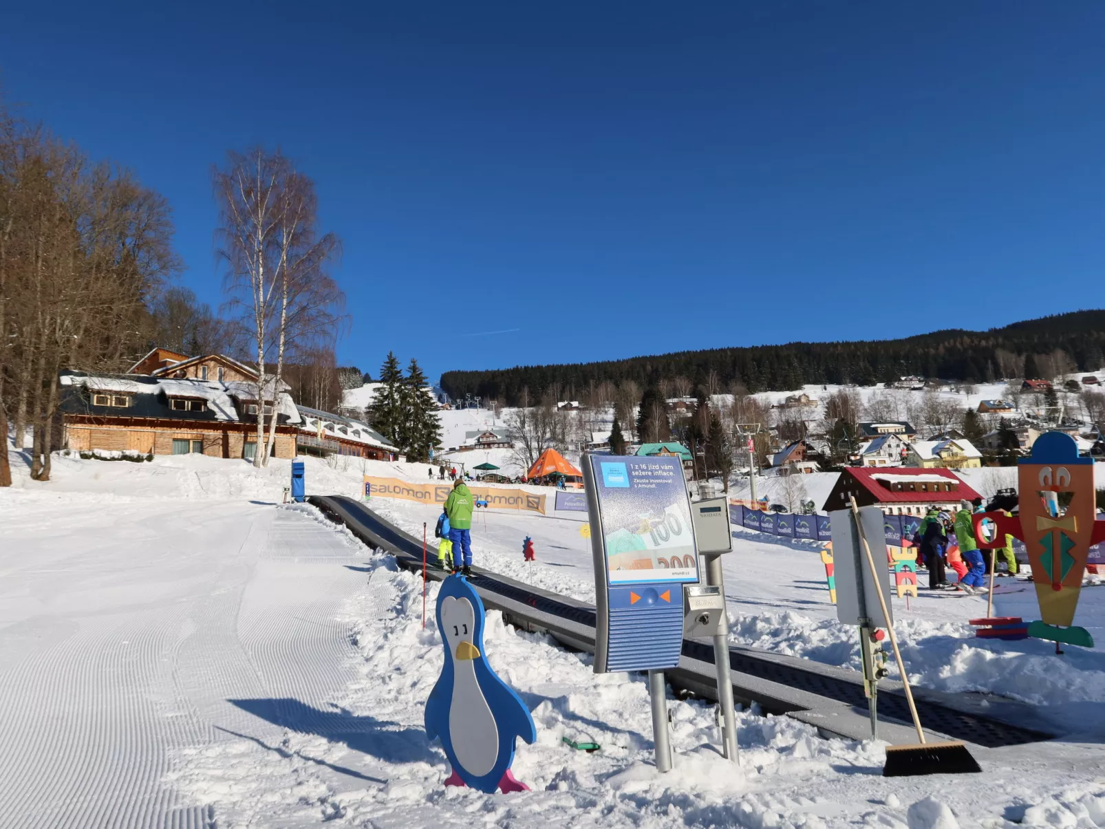 Ski-In Ski-Out Mountain Duplex Portášky3-Buiten