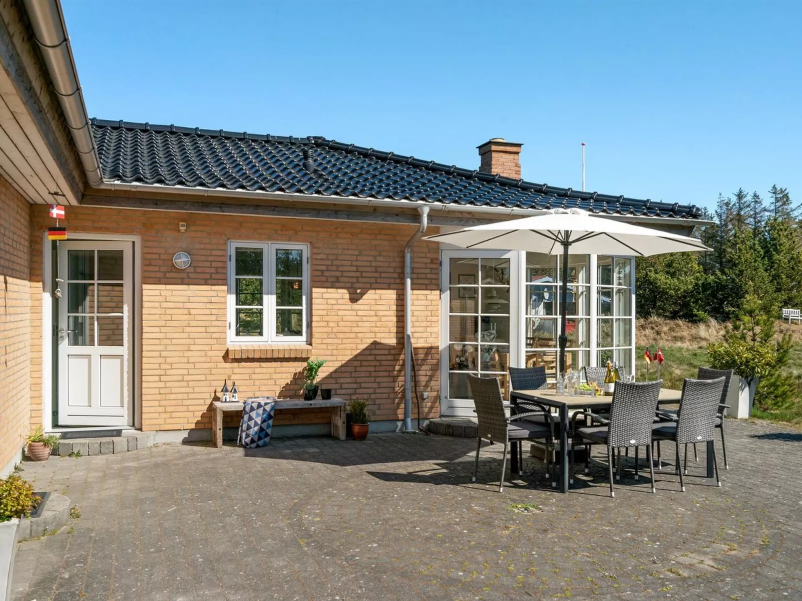 "Gunnil" - 900m from the sea-Buiten