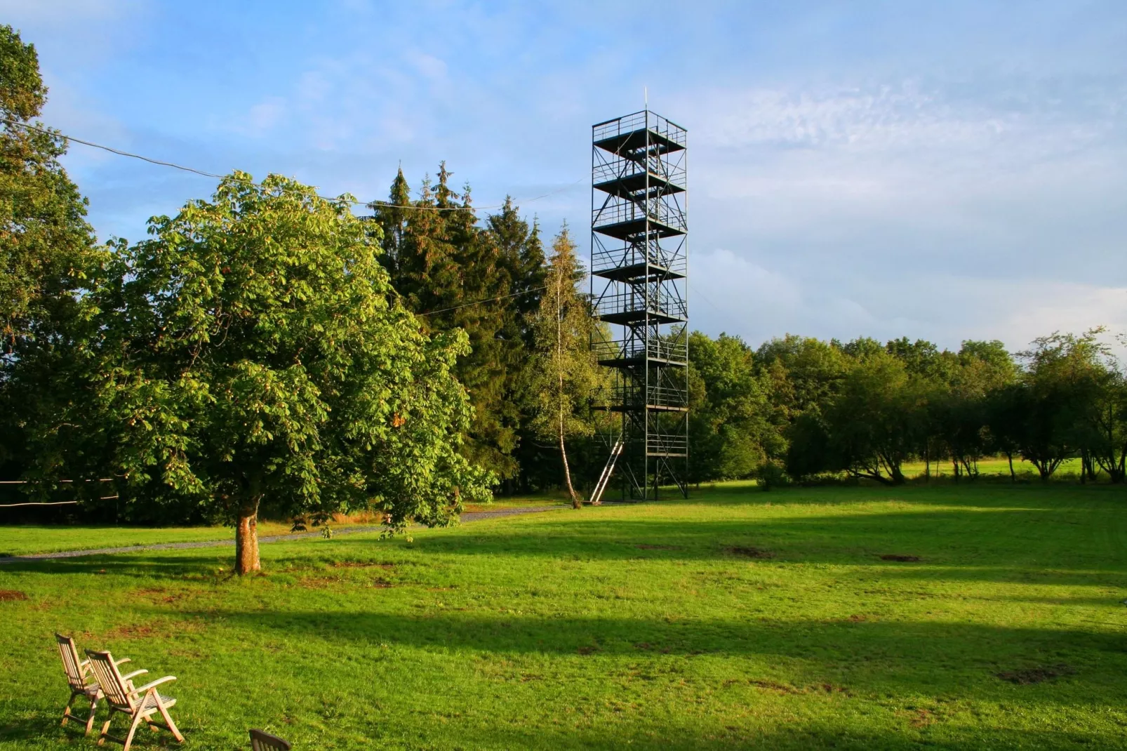 Ardennen Landgoed Le Herou-Tuinen zomer