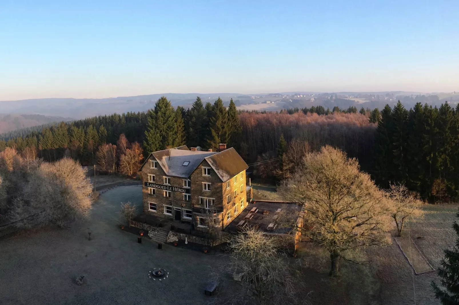 Ardennen Landgoed Le Herou-Exterieur winter